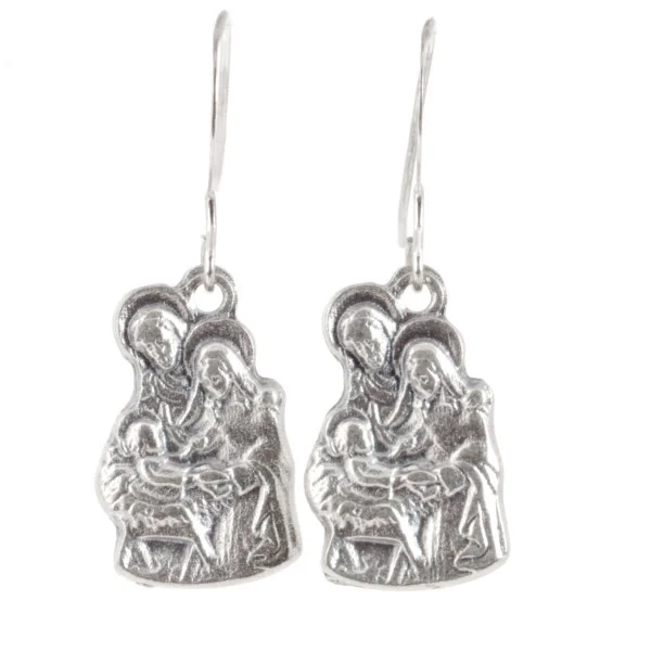 Holy Family Earrings