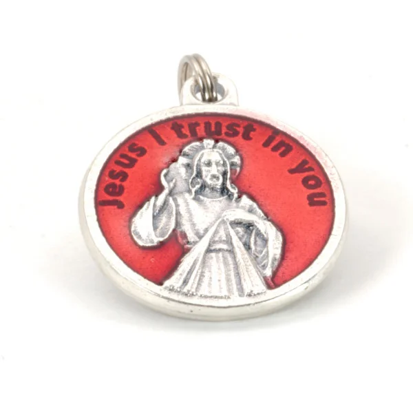 Enameled Divine Mercy Clip