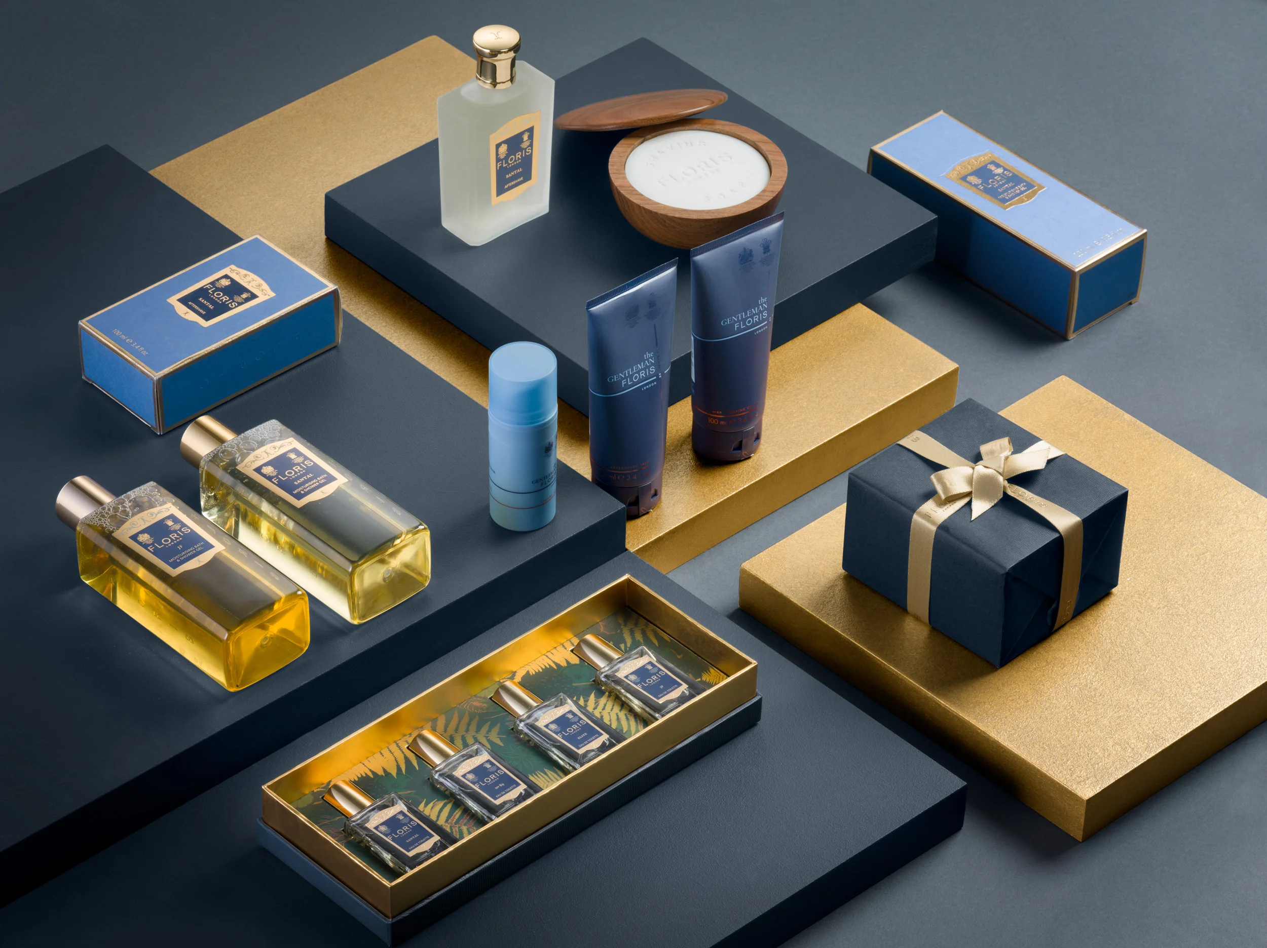 Floris London Gift Set Still Life Photography - Lux Studio