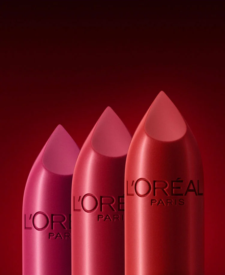 L'Oréal Paris Lipstick Cosmetic Photography - Lux Studo