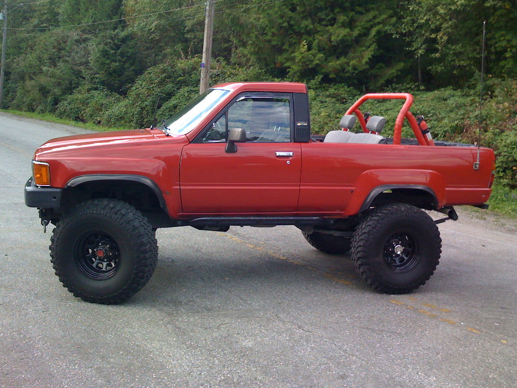My 4 - Runner looked exactly like this except it had black rollbars + house speakers bolted to the underside of the cross member.