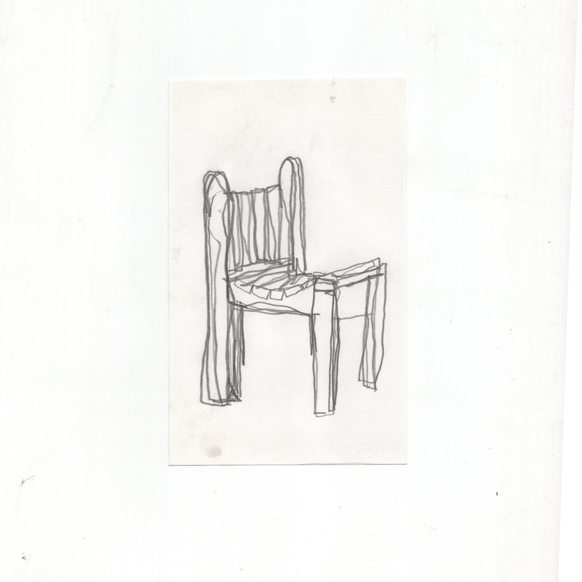 Minimalist Pencil Sketch Of Girl Sat On Chair Drawing by Mike Jory - Fine  Art America