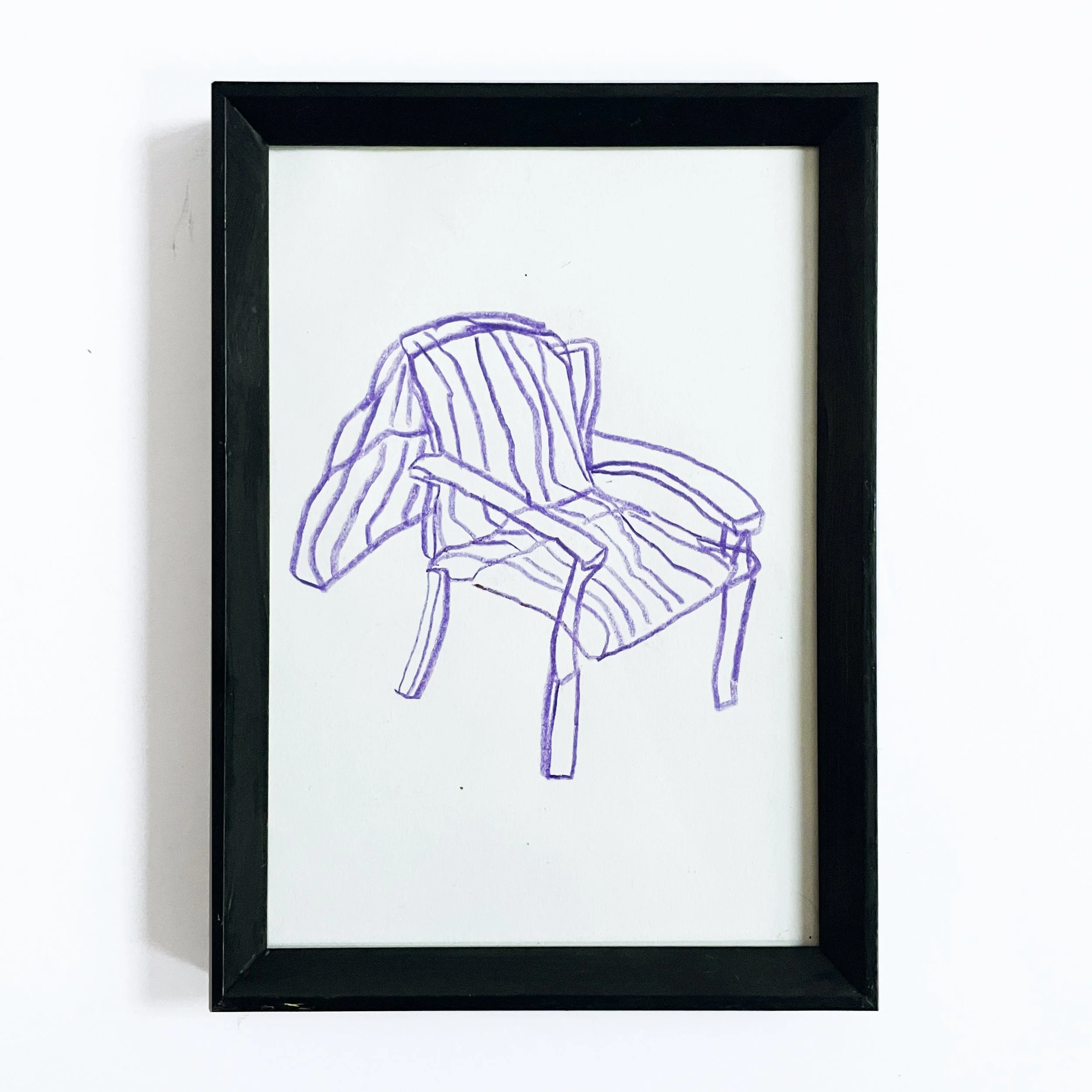 the beach towel is on the chair