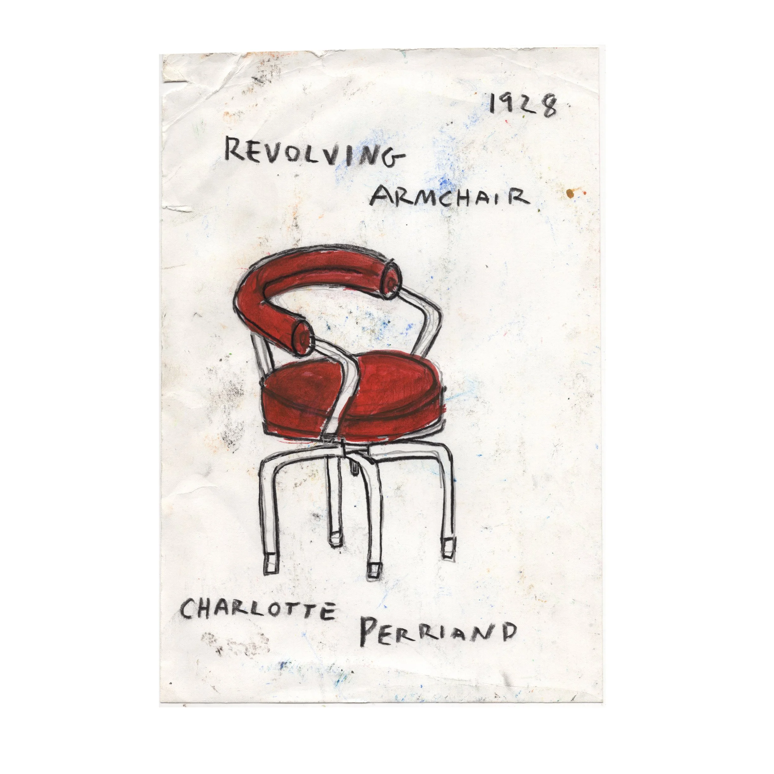 Revolving Armchair