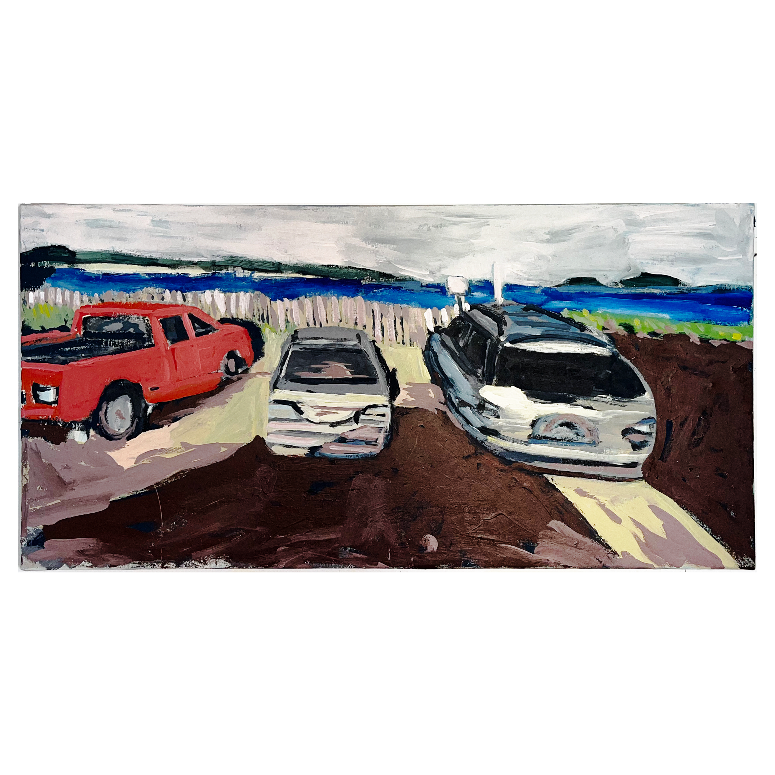 cars by the beach - white.png