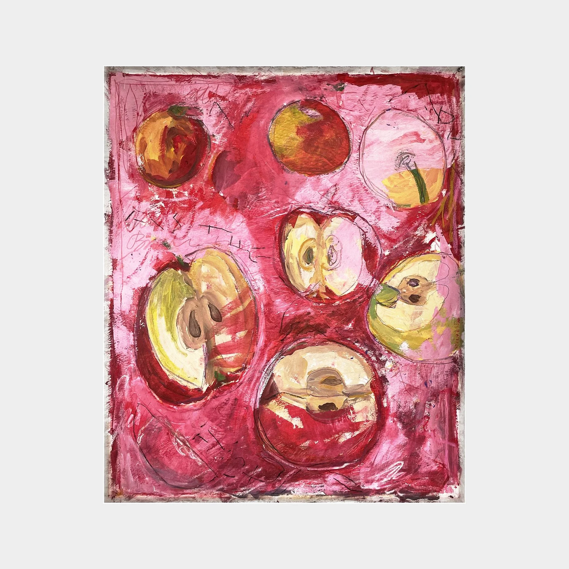 Apple a day, 2023 – in space.jpg