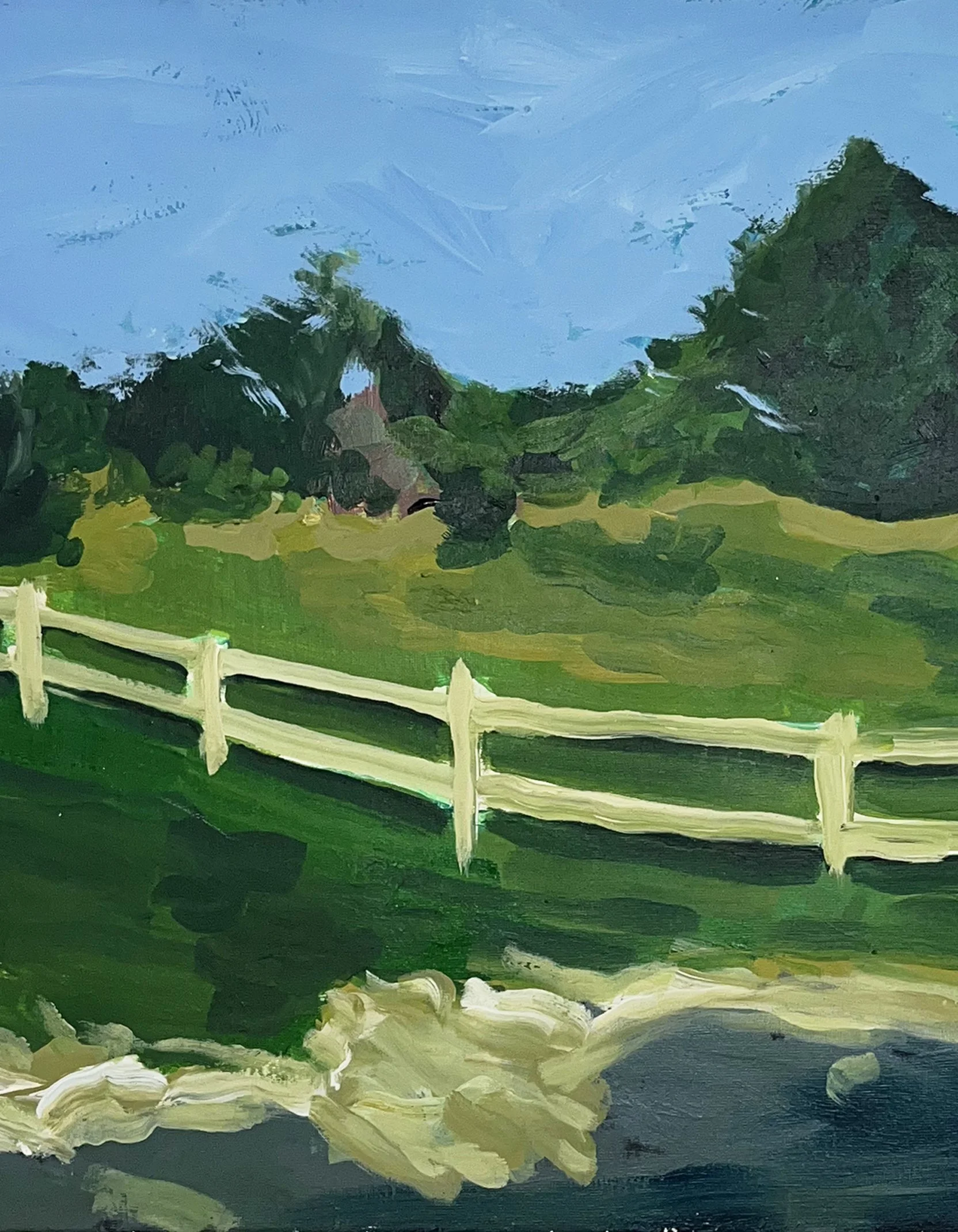block island fence, 2024, 16x20 - detail 2.jpg
