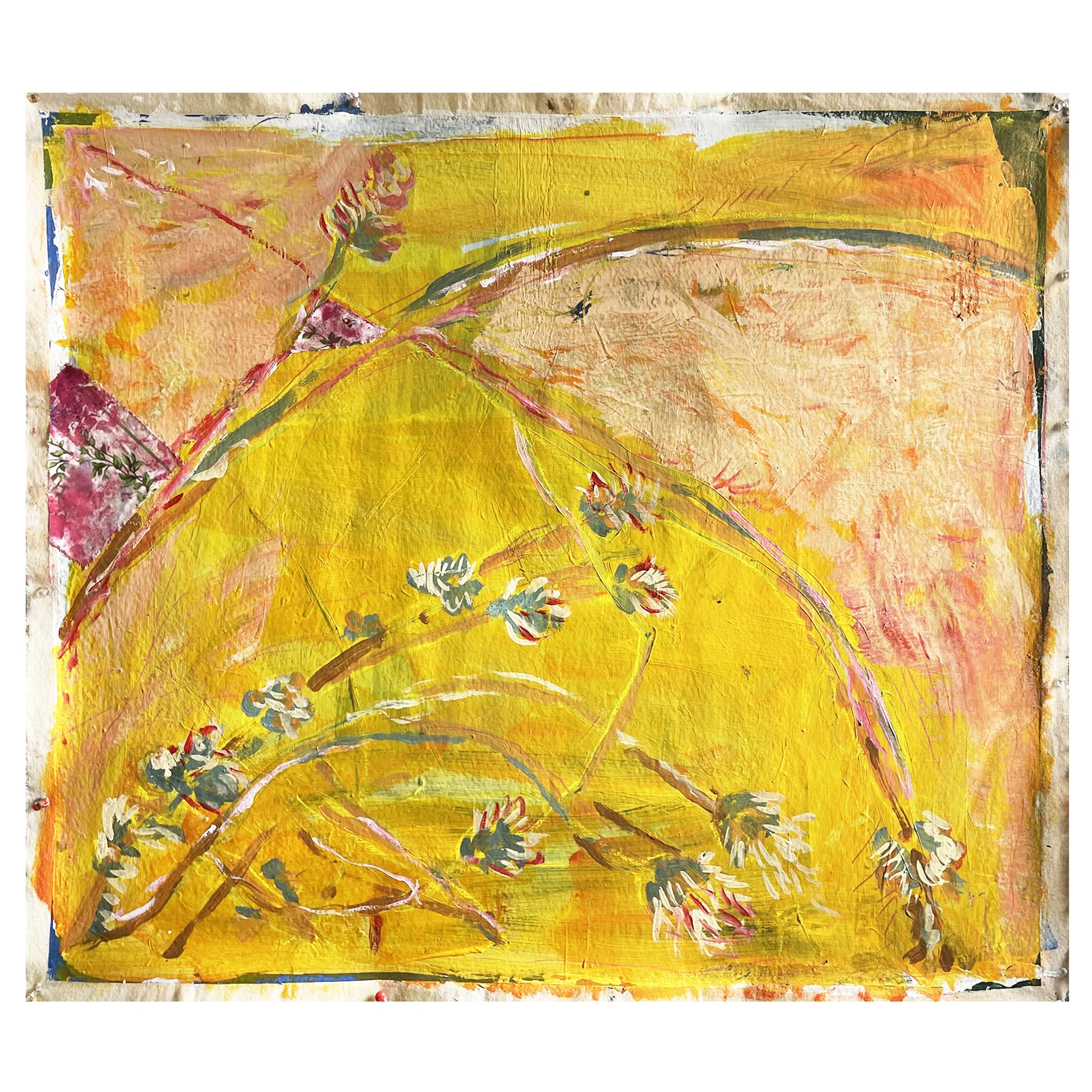 yellow wisping flowers,  2022,  - white.jpg