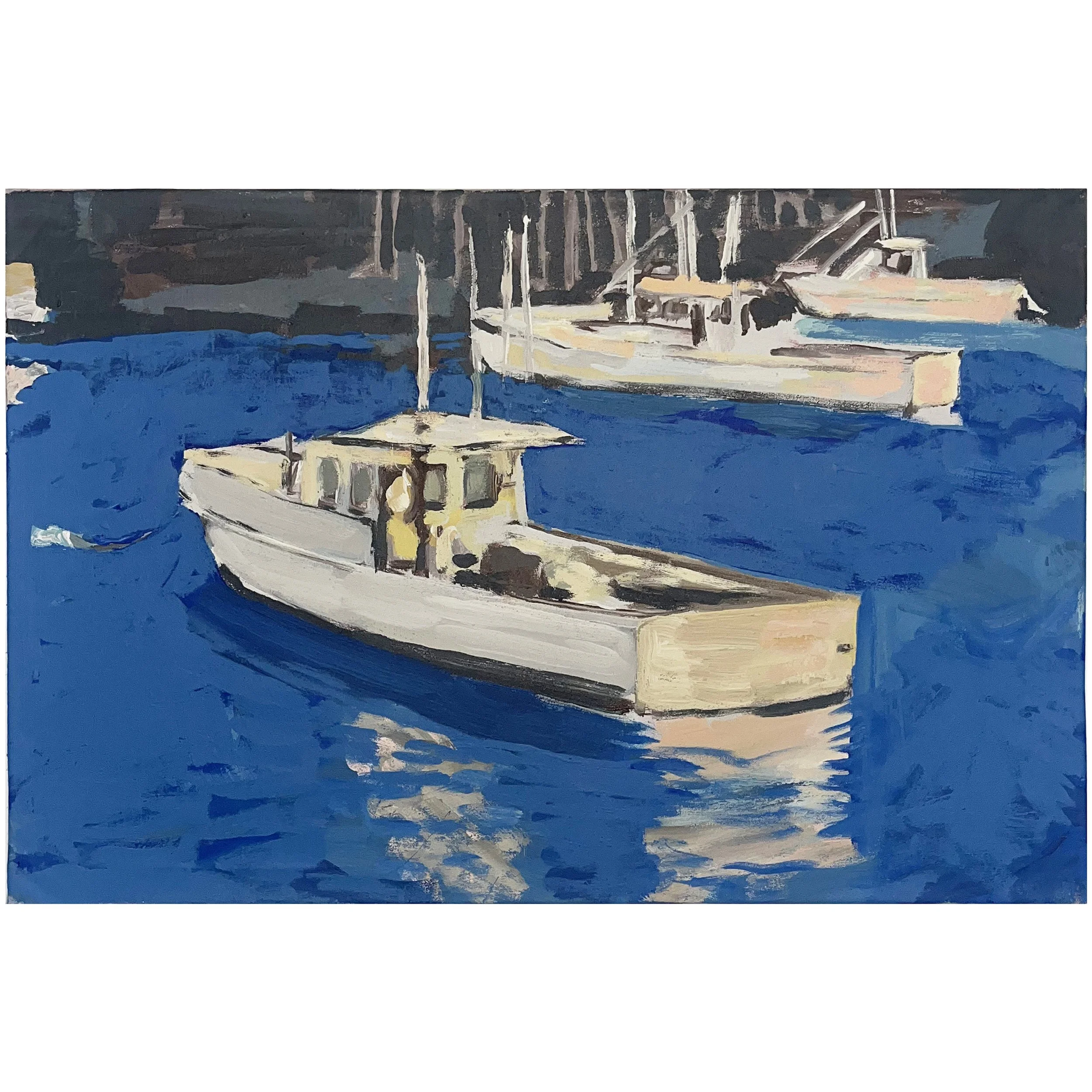 Three boats at sunrise, 2025