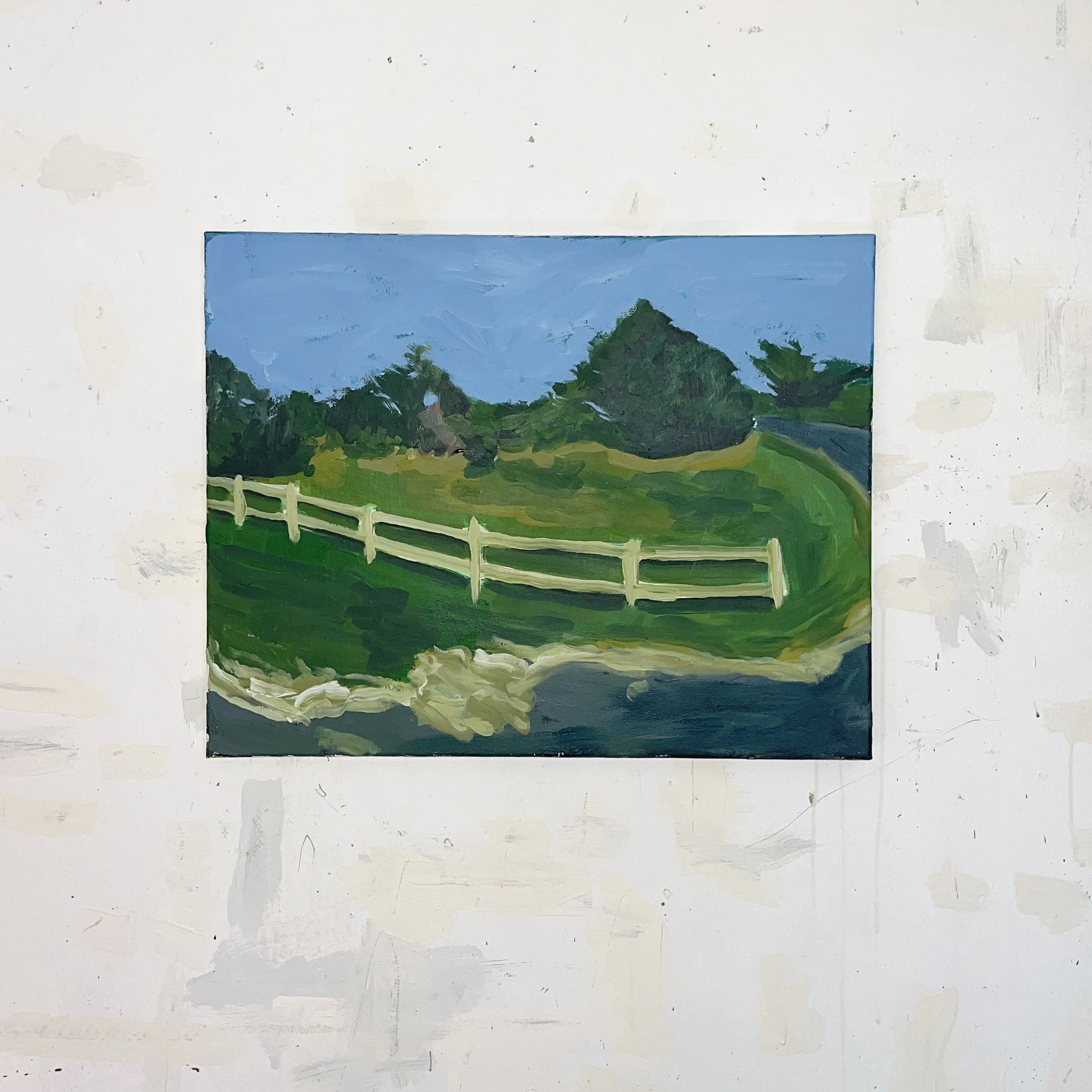 block island fence, 2024, 16x20 - in space3.jpg