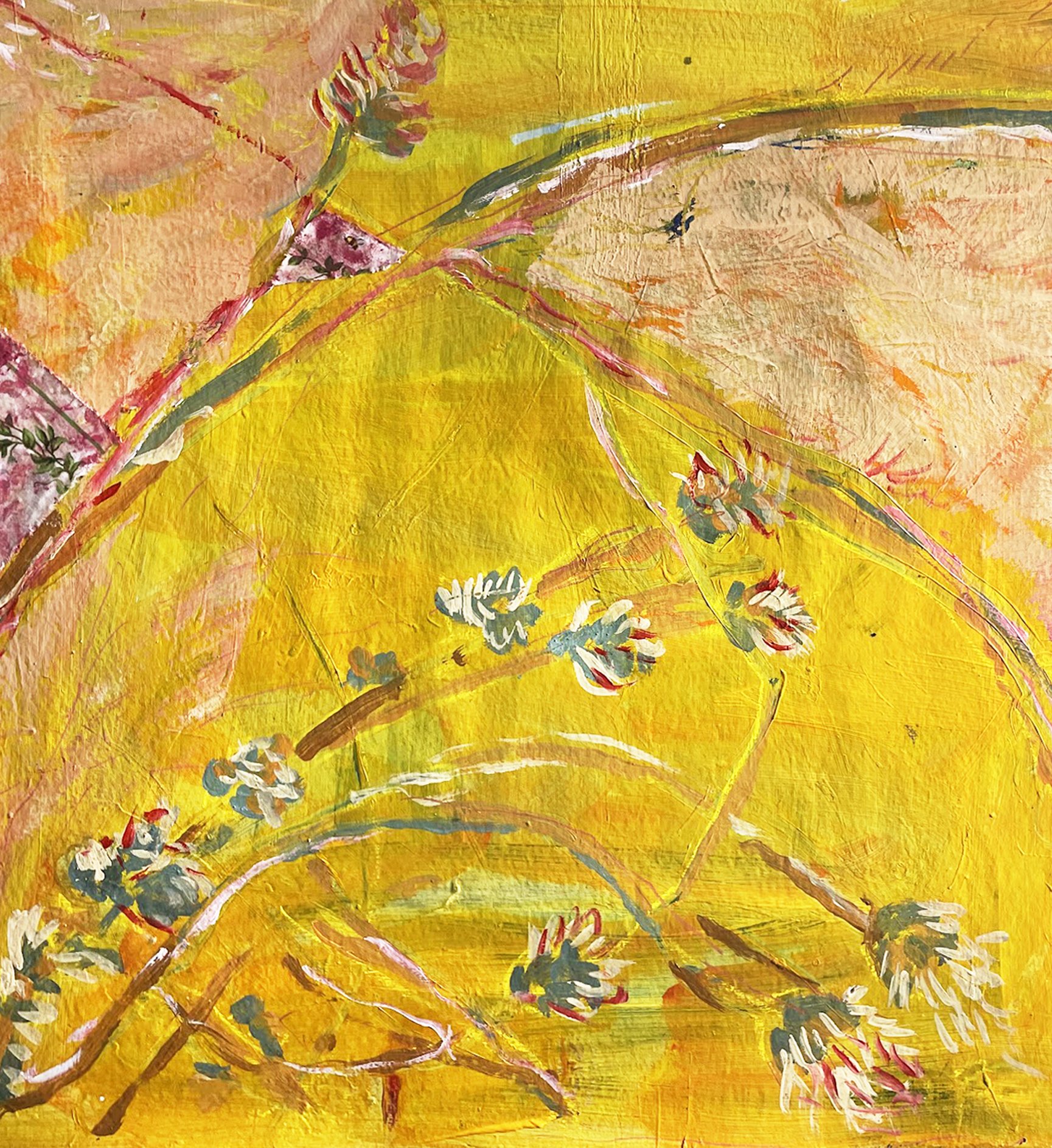 yellow wisping flowers,  2022,  - detail.jpg