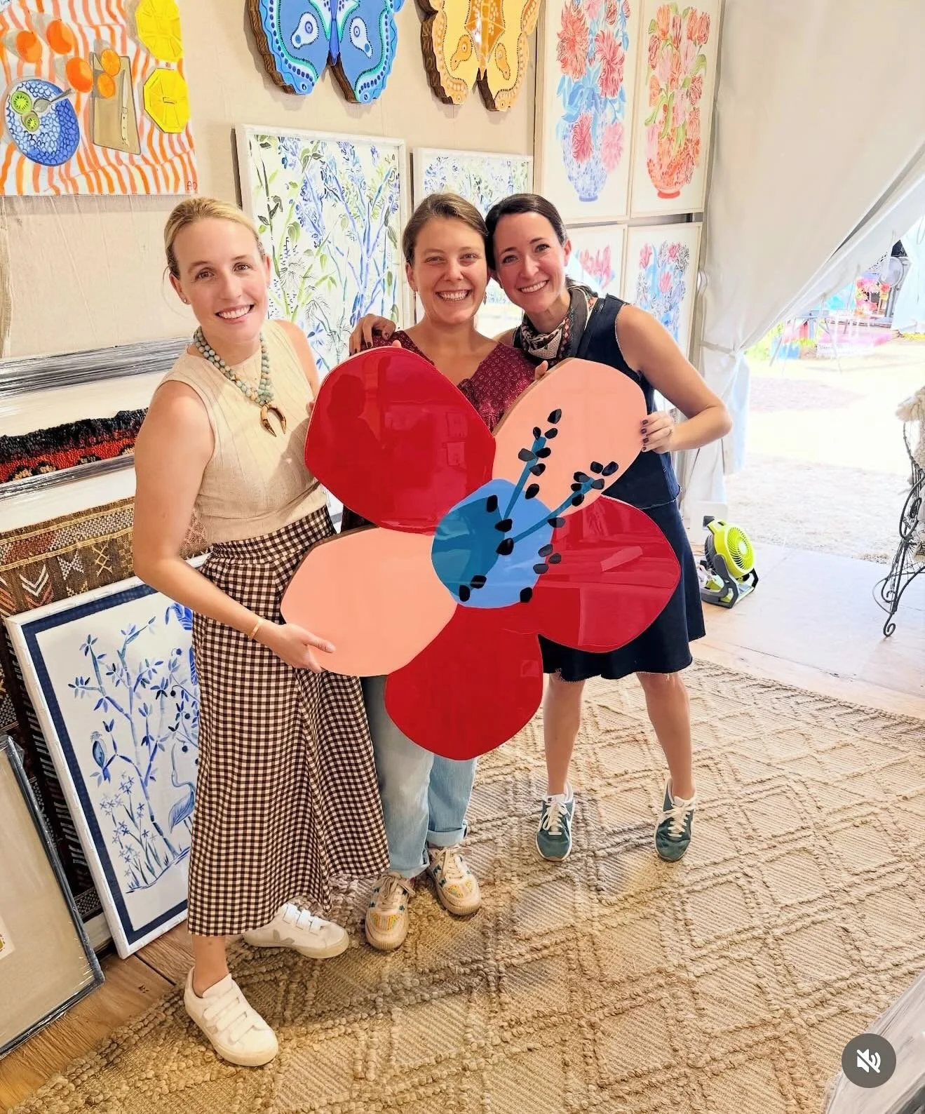 Our bags are packed, the trailer is loaded, the walls are bare, and we are pulling out with huge, gratitude-filled smiles. 

Thank you to every single person who stopped by to admire our work, purchase one of a kind beauties, or simply came by to say