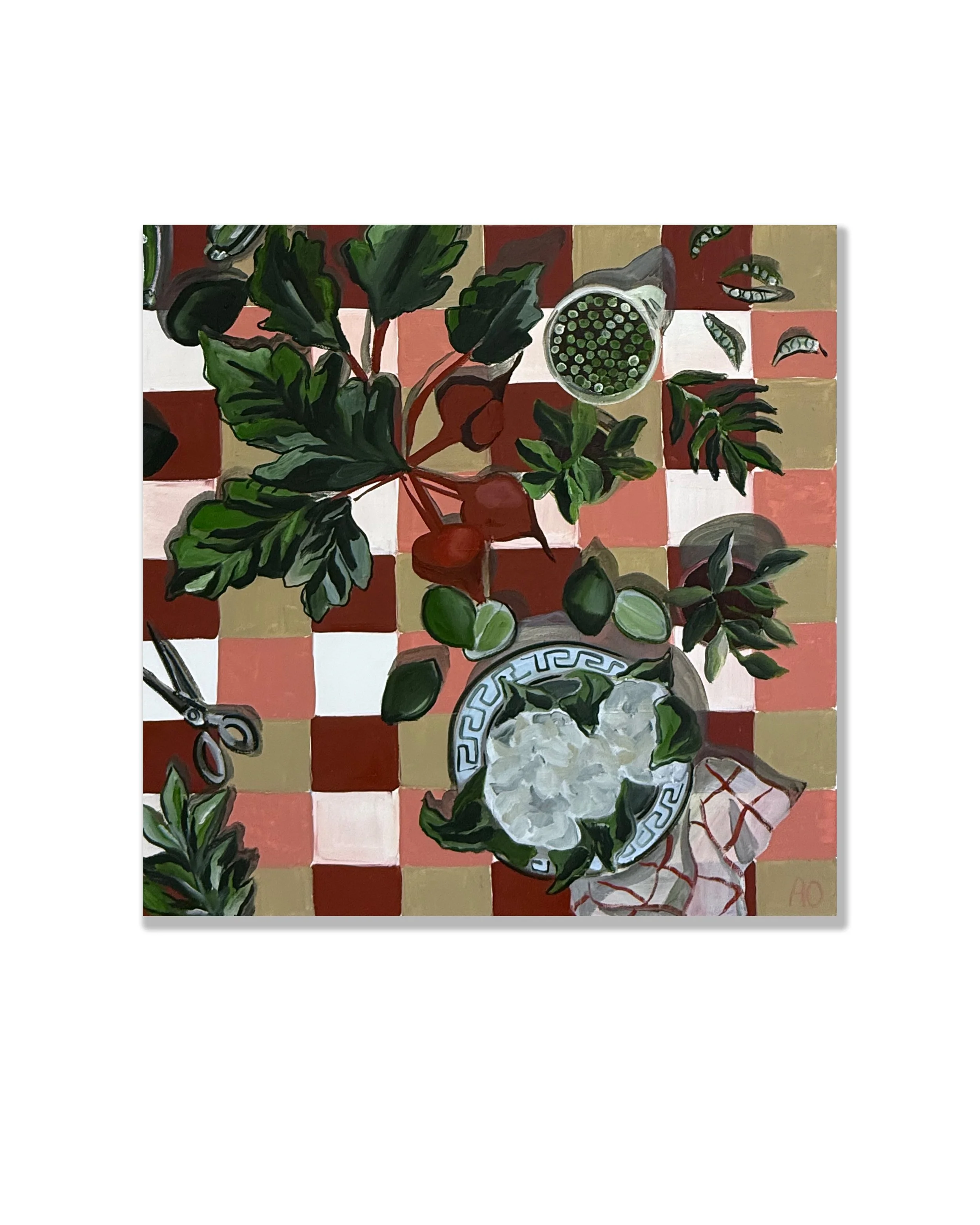 'When Time Stops XII' [24" X 24" Oil on Canvas]