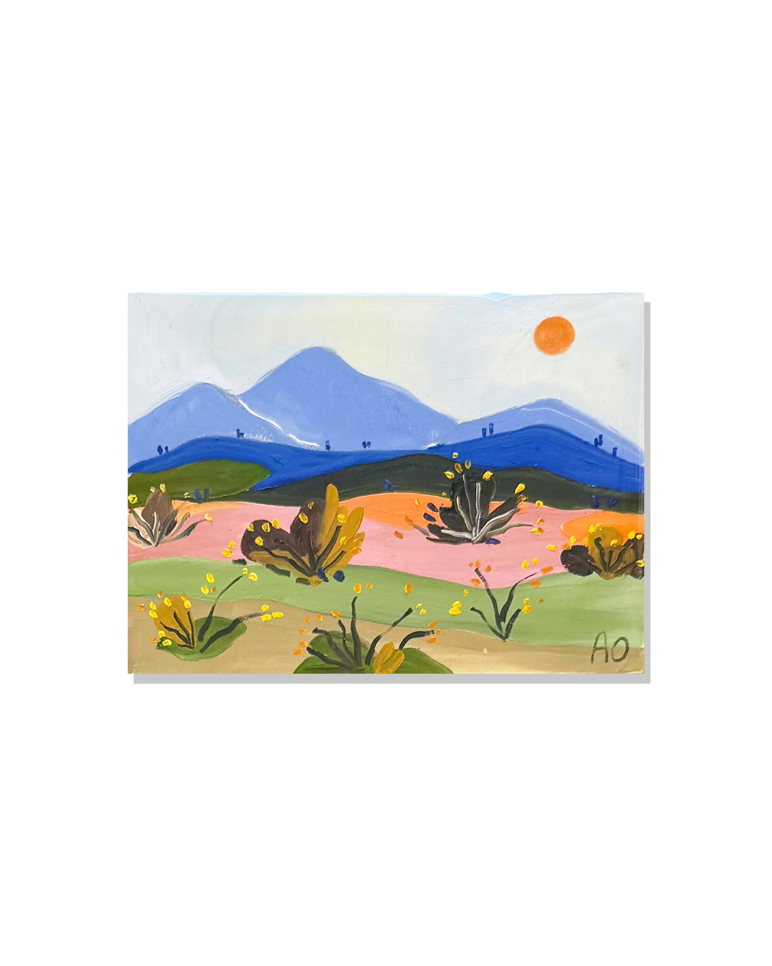 'High Desert IV' [11" X 14" Oil on Panel]
