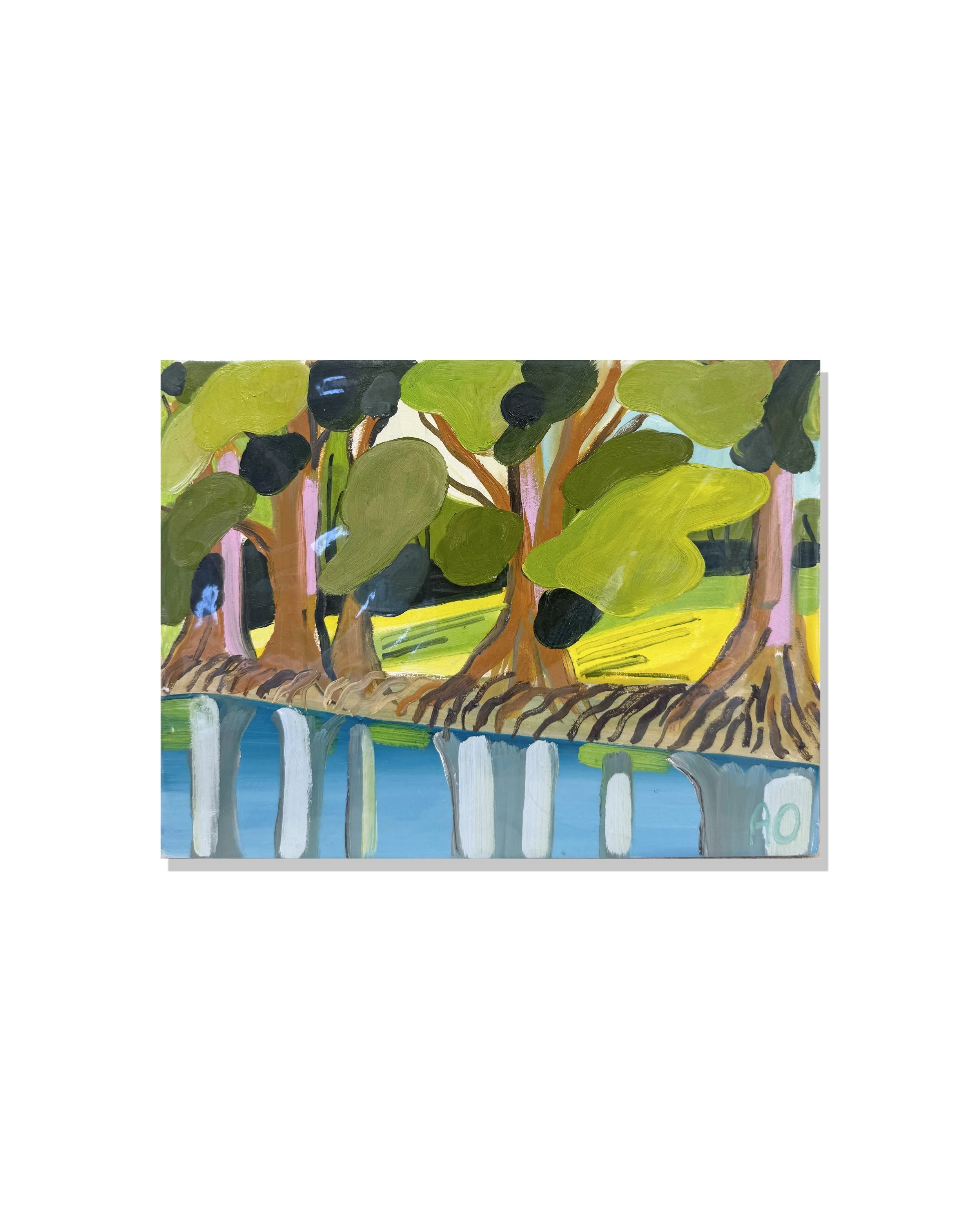 'The Guadalupe III' [9" X 12" Oil on Panel]