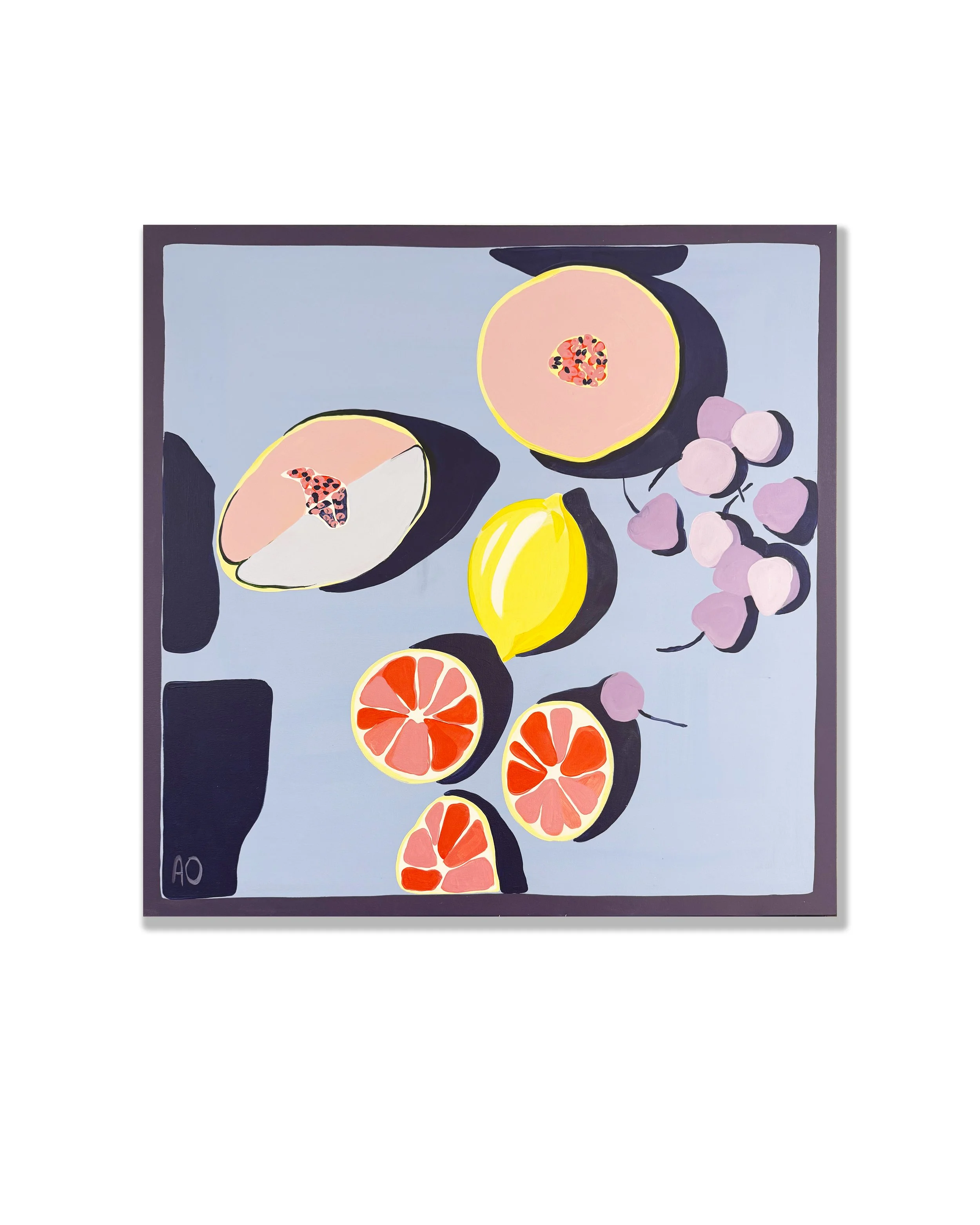 'When Time Stops XV' [36" X 36" Acrylic on Canvas]