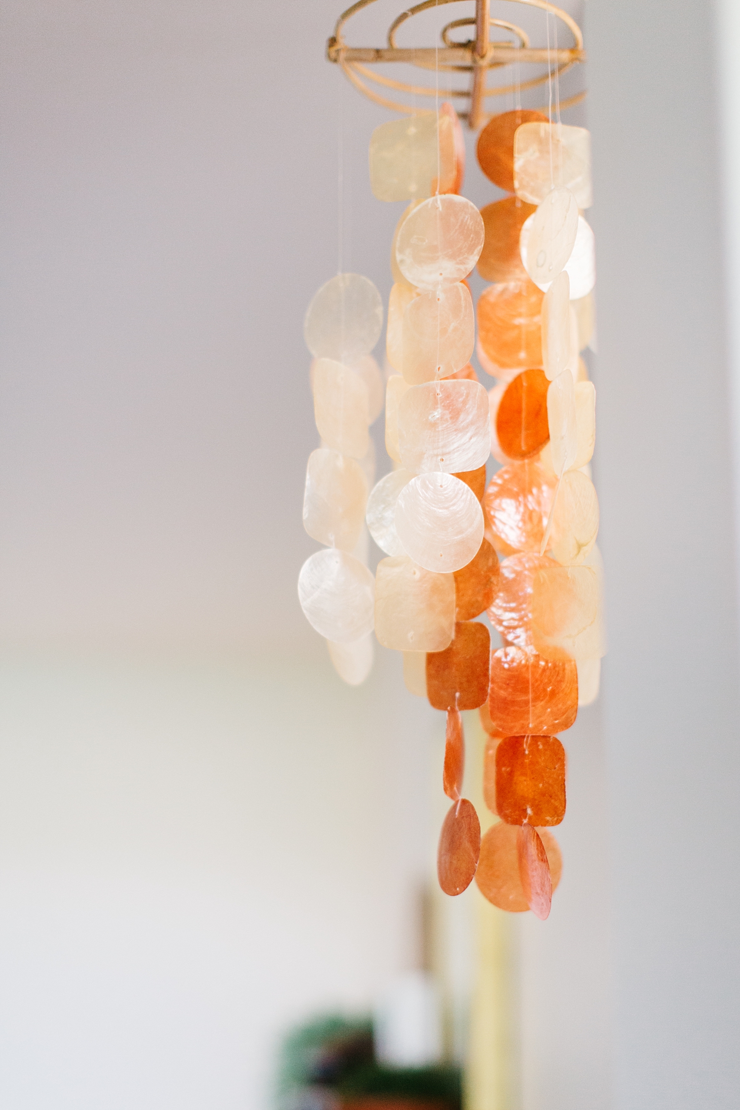 The Capiz Shells really come to life in the morning when the sun streams in and the breeze comes through.