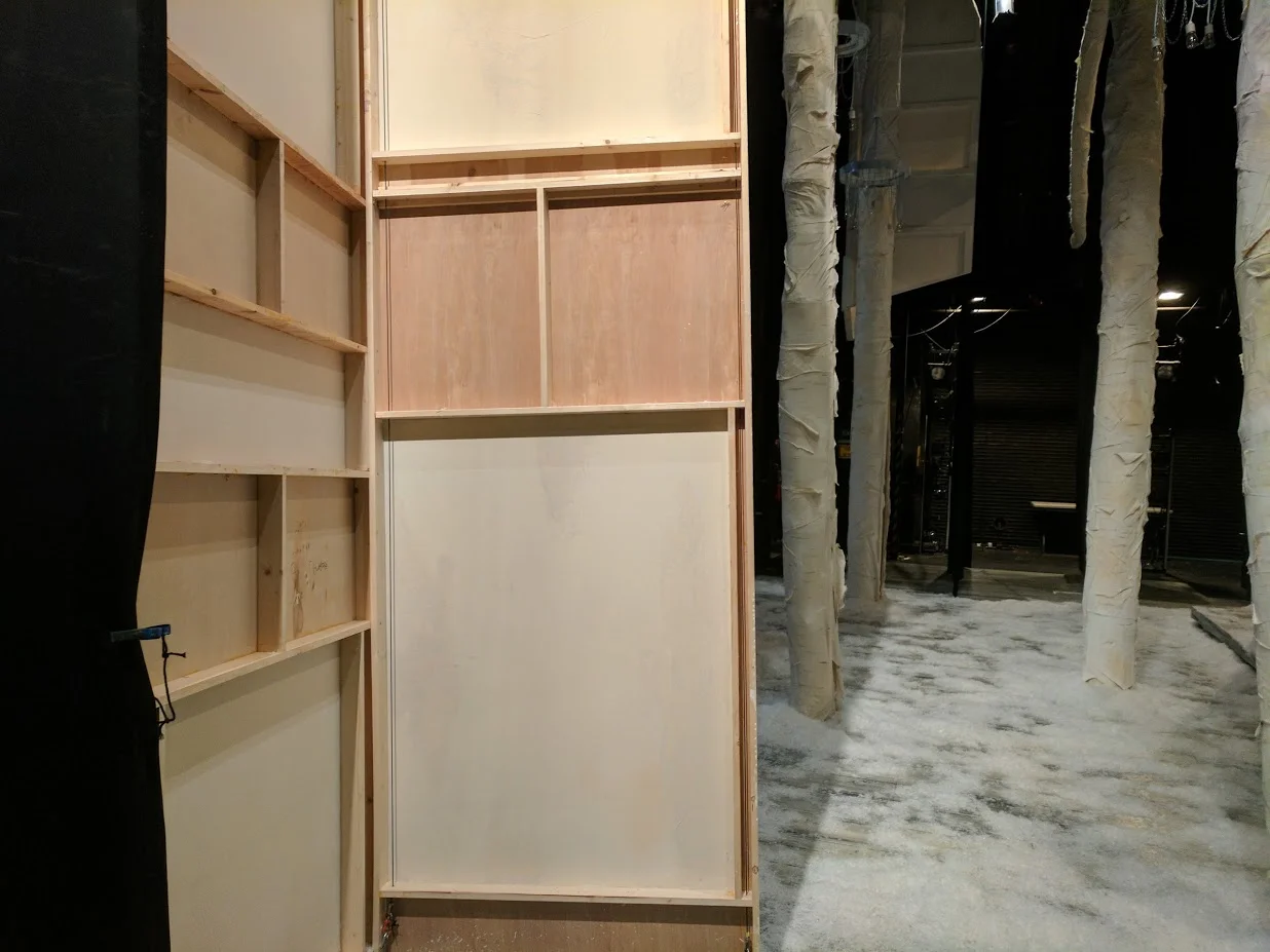 Shadow Box - offstage view