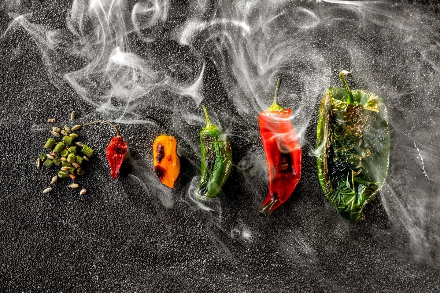 The Ghost Pepper, or Bhut Jolokia, is no longer considered the hottest pepper but it's still in the top ten 🥵 Can you guess how many Scoville Heat Units the Ghost Pepper has?⁠
⁠
If you can handle the heat, then you better sign up for the GhostFace K