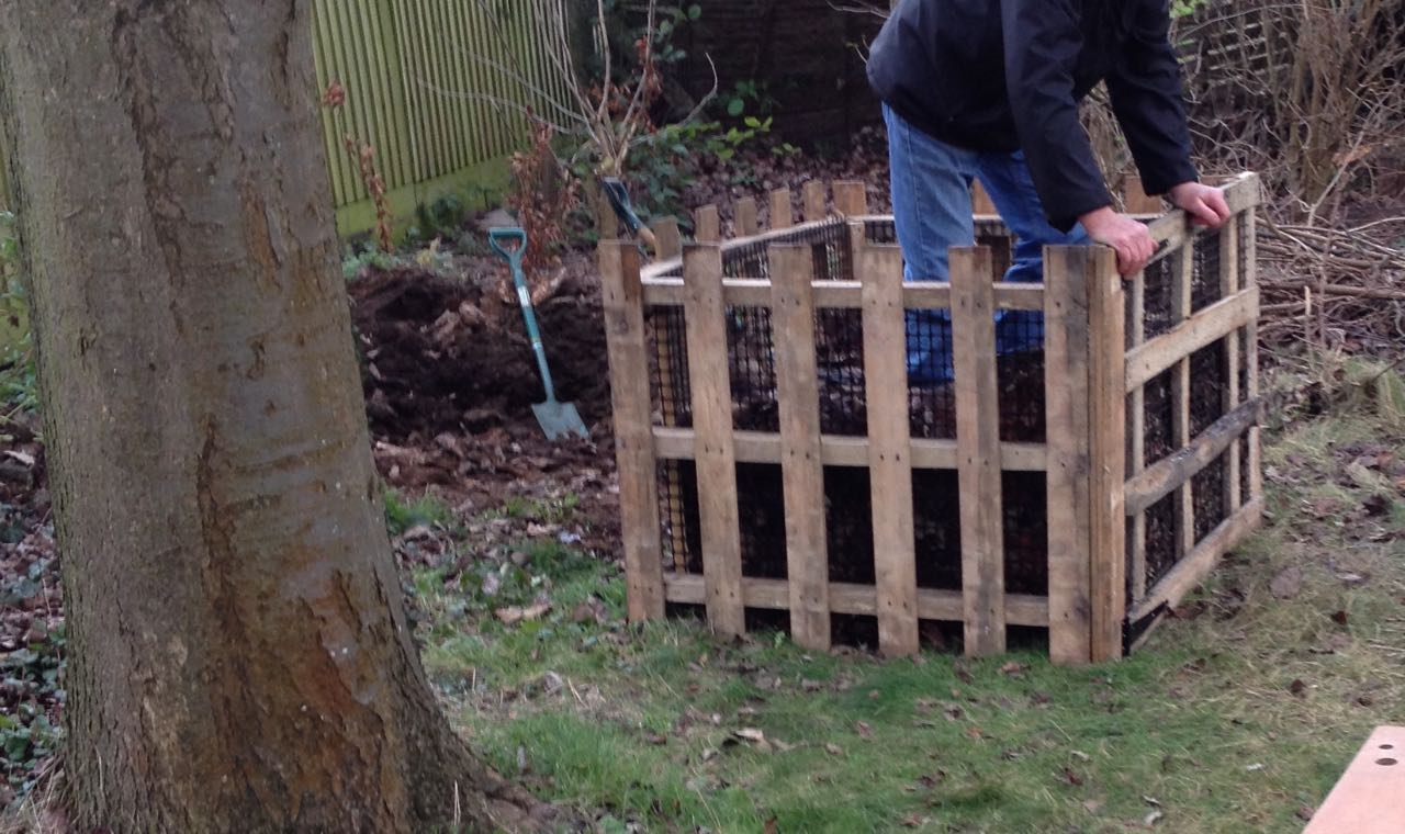 We couldn't keep one of our gardeners out of the bin...