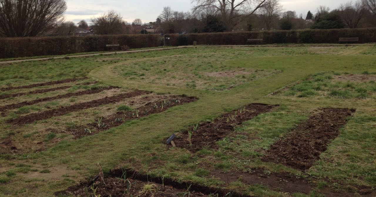 'First cut of the season' - some new paths being established and old ones re-discovered.