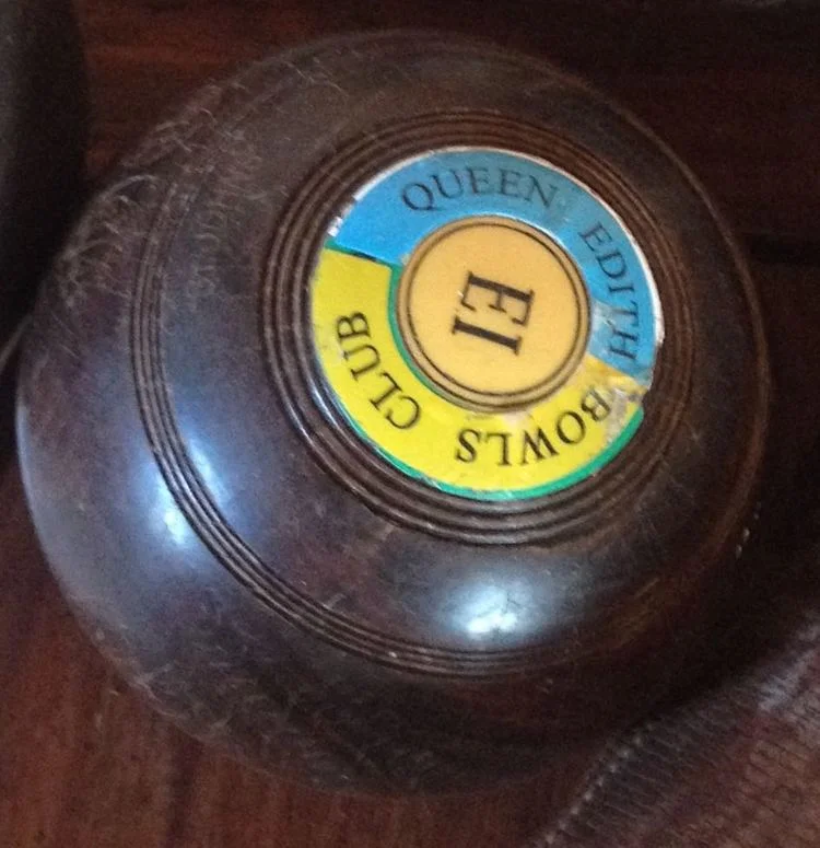 June 2015: bowls found in the club hut
