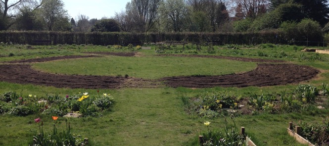 Almost ready to sow the meadow beds... 