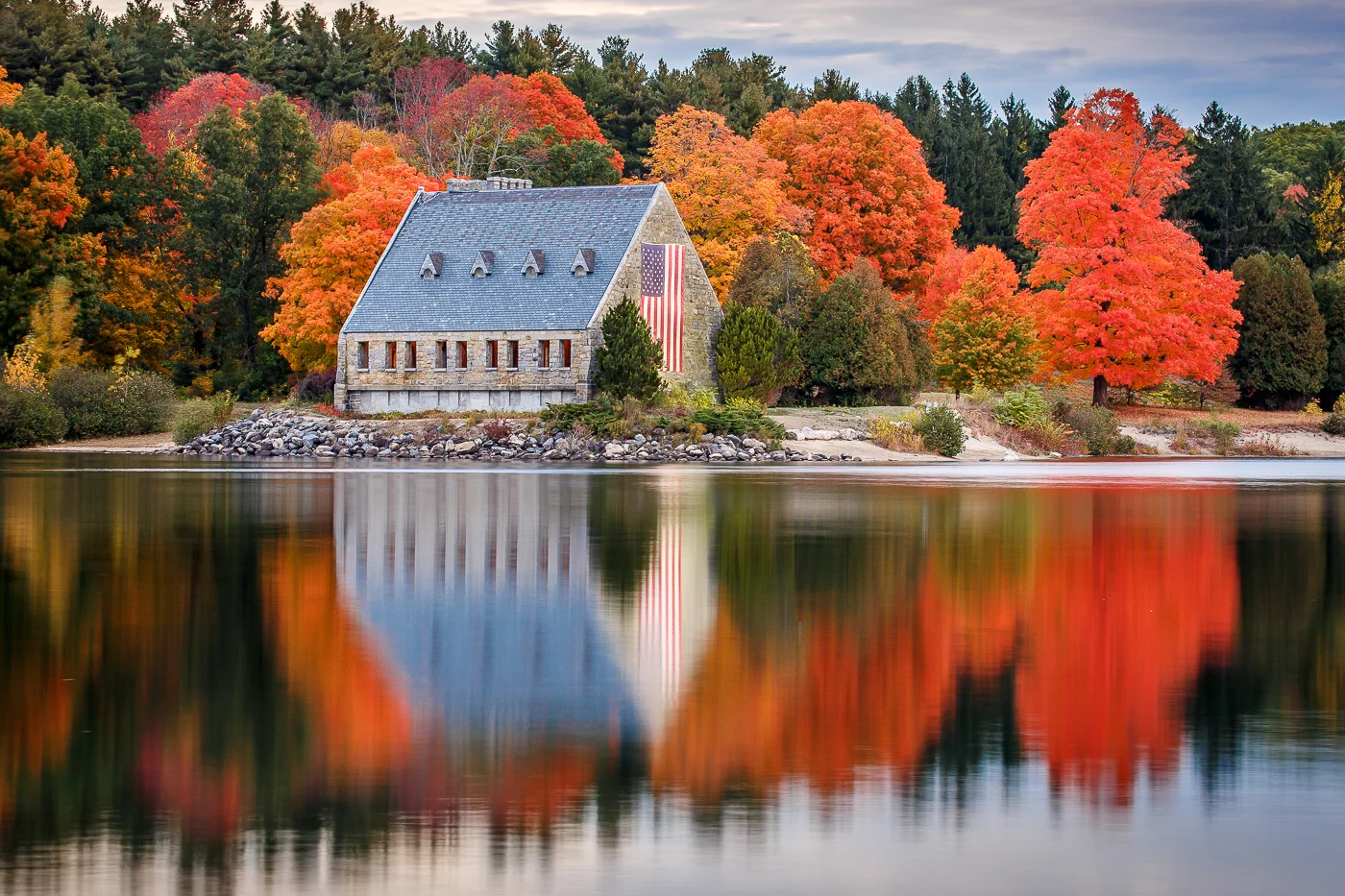 Fall at the Old Stone Church