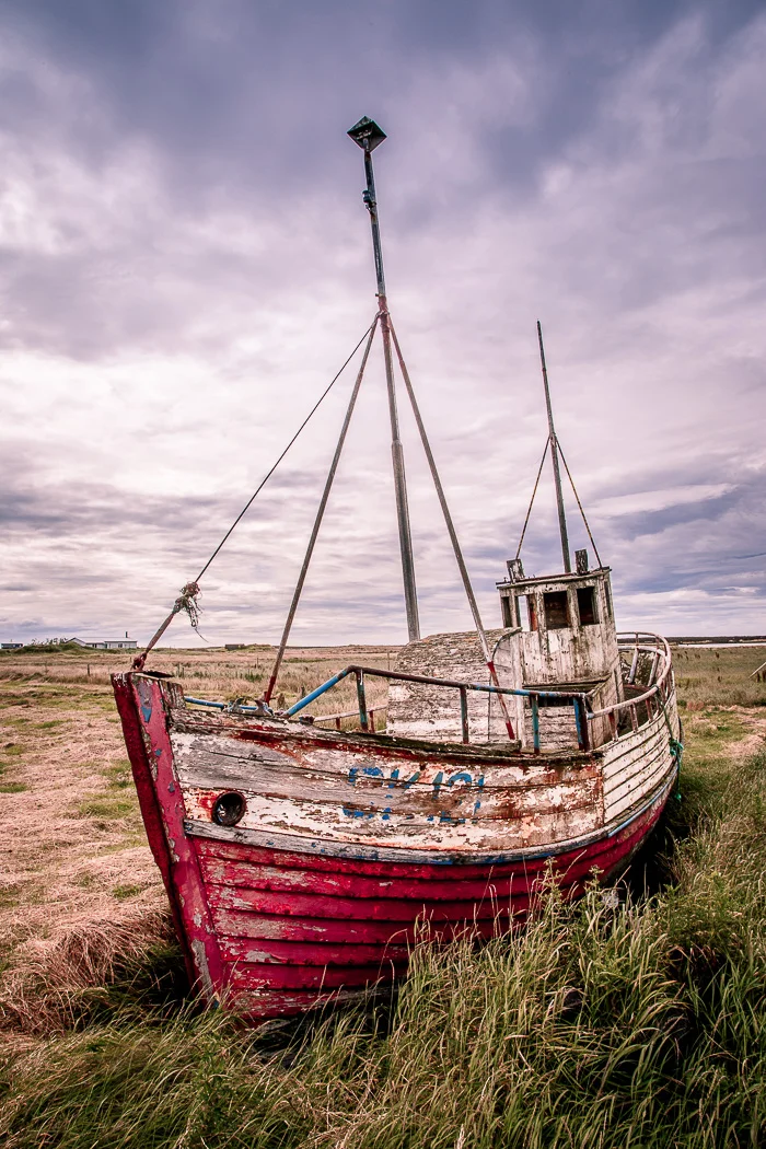 Abandoned Boat Hvalsnes