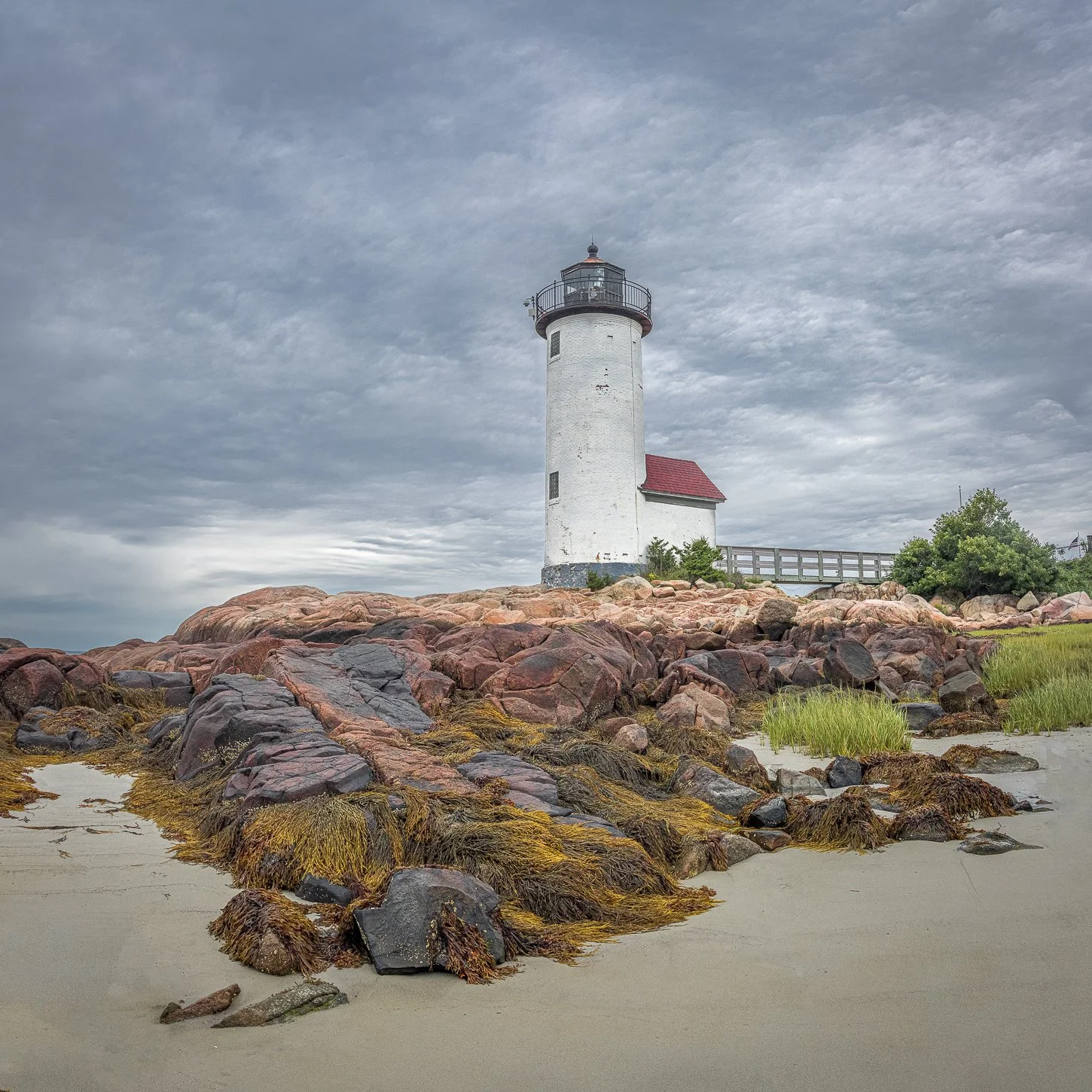 Annisquam Lighthouse Low Tide