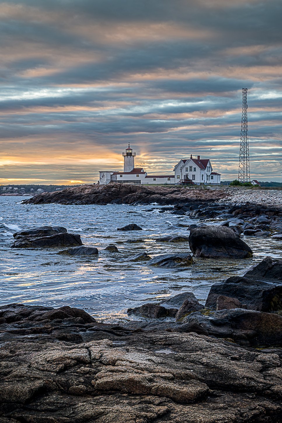 Eastern Point Lighthouse Sunset