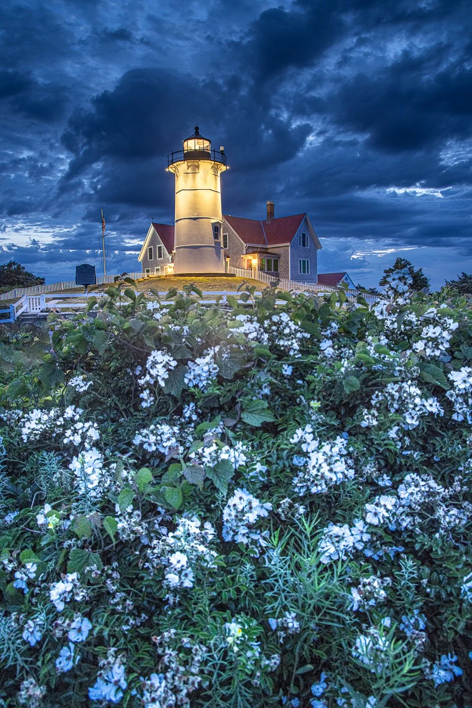 Nobska Light Blue Hour