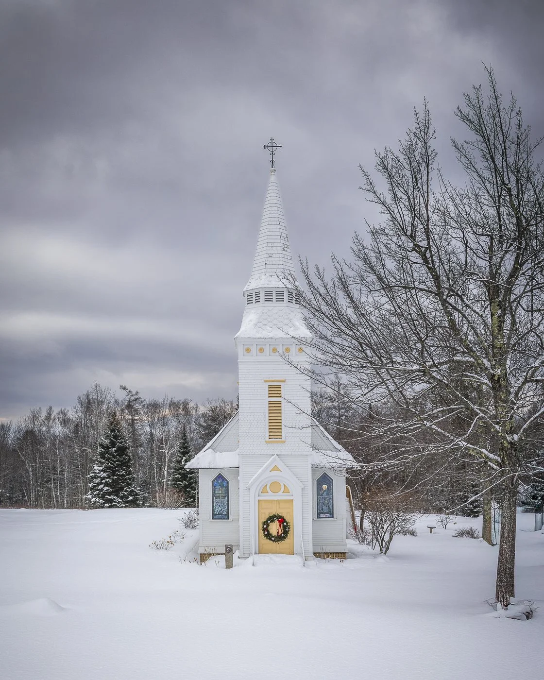 St. Mathews Chapel in Winter