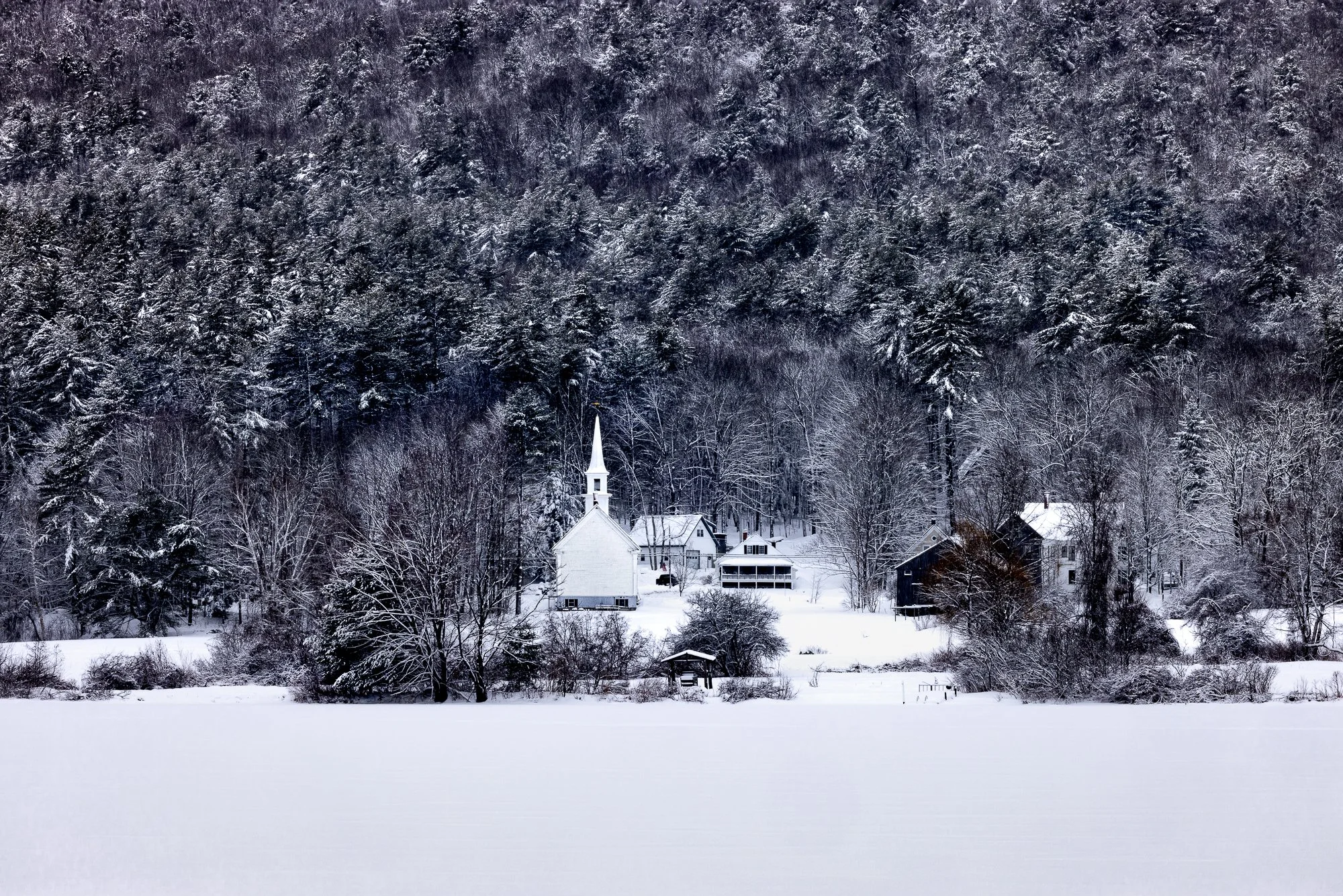 Little White Church Winter