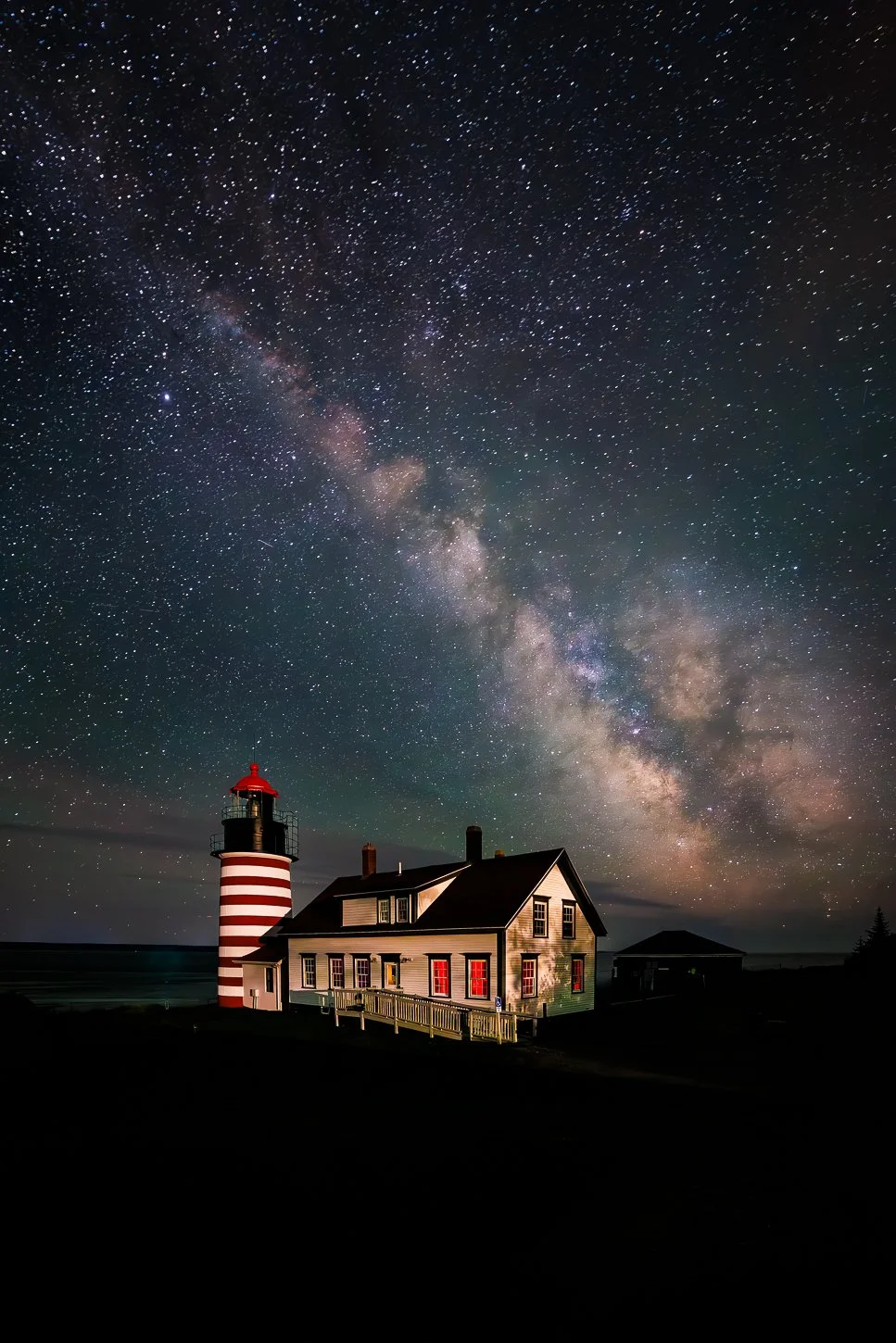 West Quoddy Head Milky Way