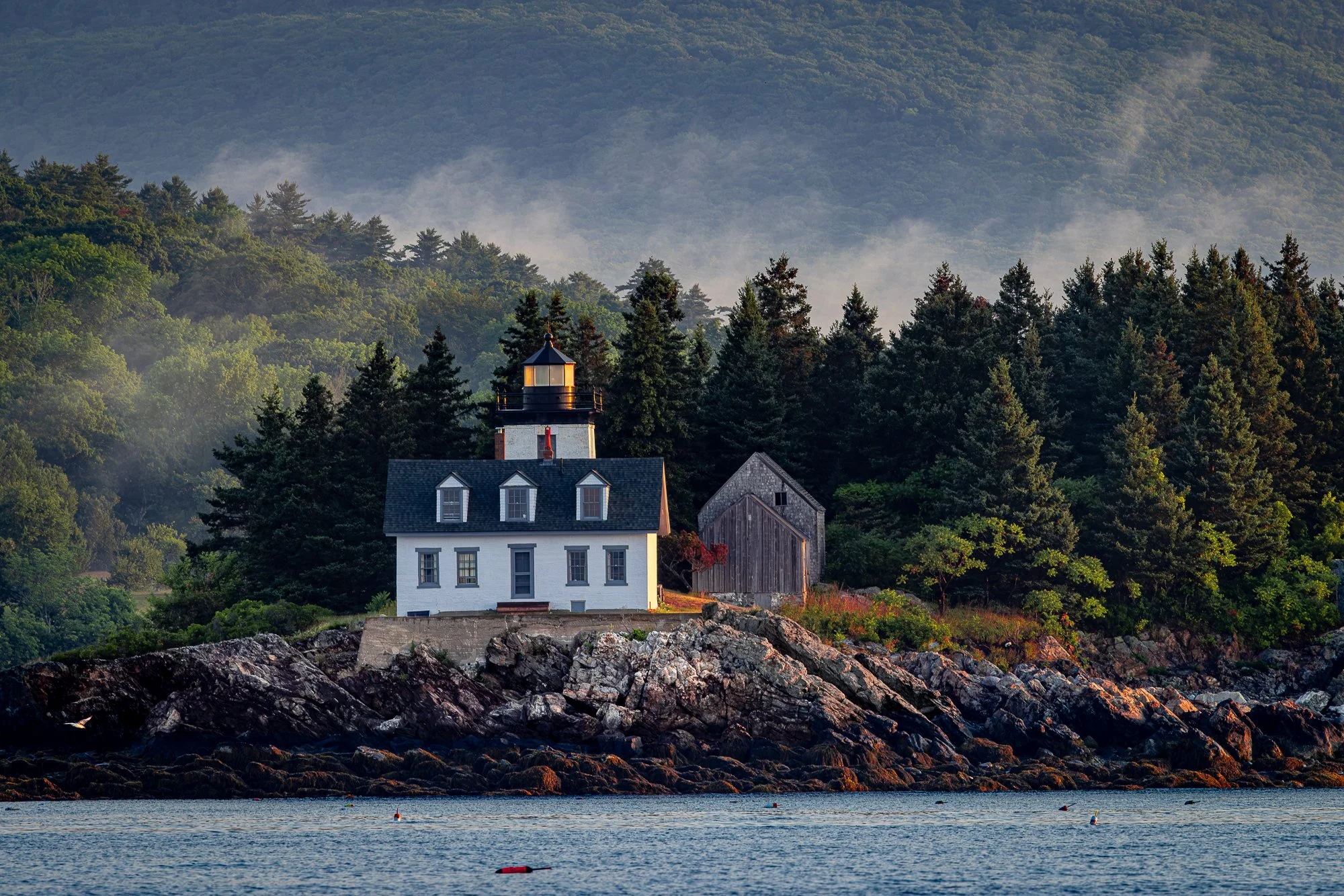 Indian Island w/ Camden Hills
