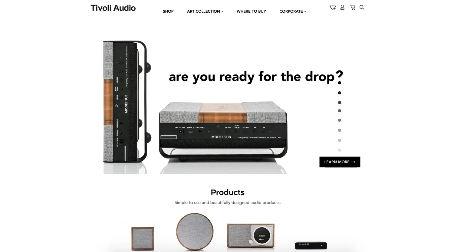 Tivoli Audio Digital Assets