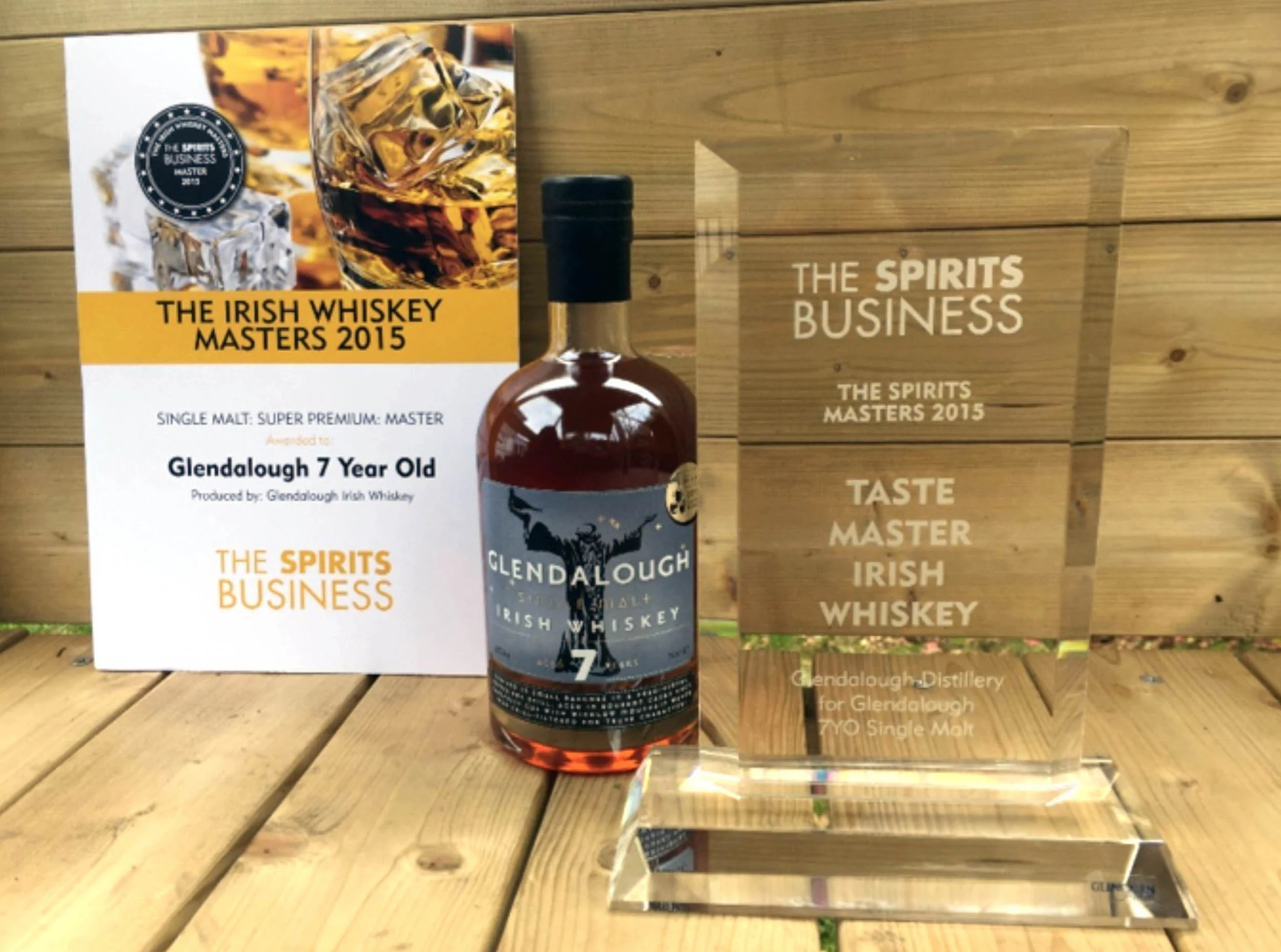 Glendalough 7 YO wins best tasting irish whiskey