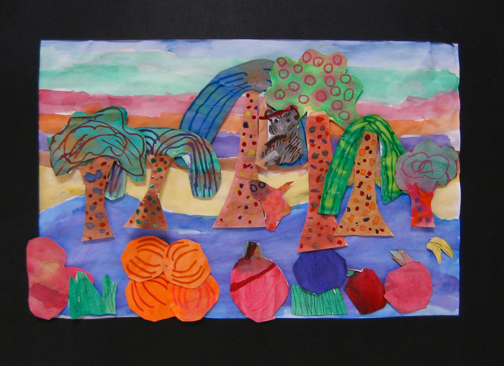 Middle School-Henri Rousseau Project