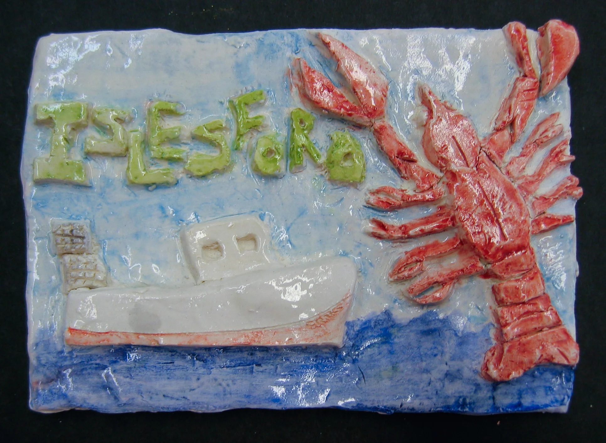 Middle School 3-D Postcards