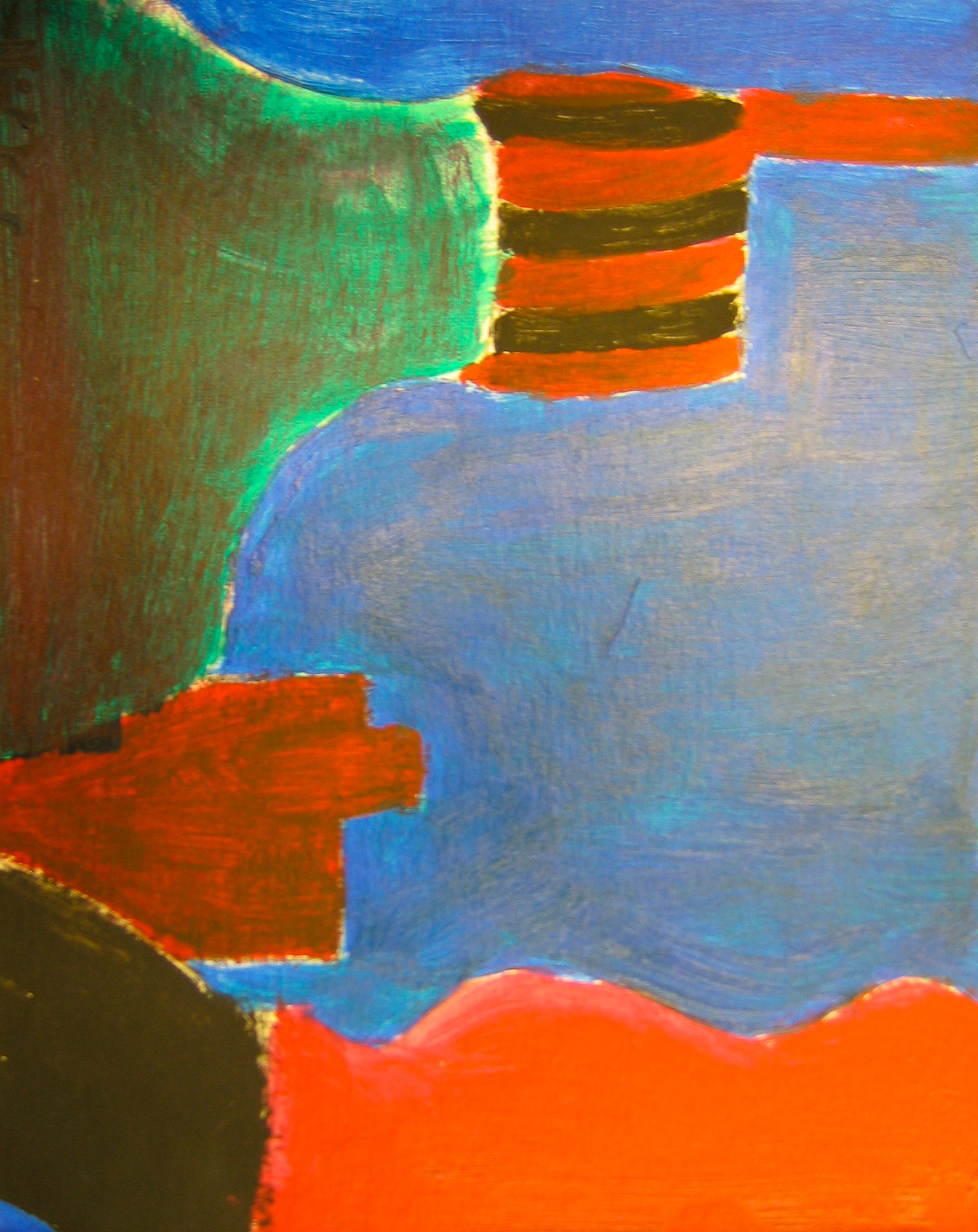 Middle School Abstract Painting