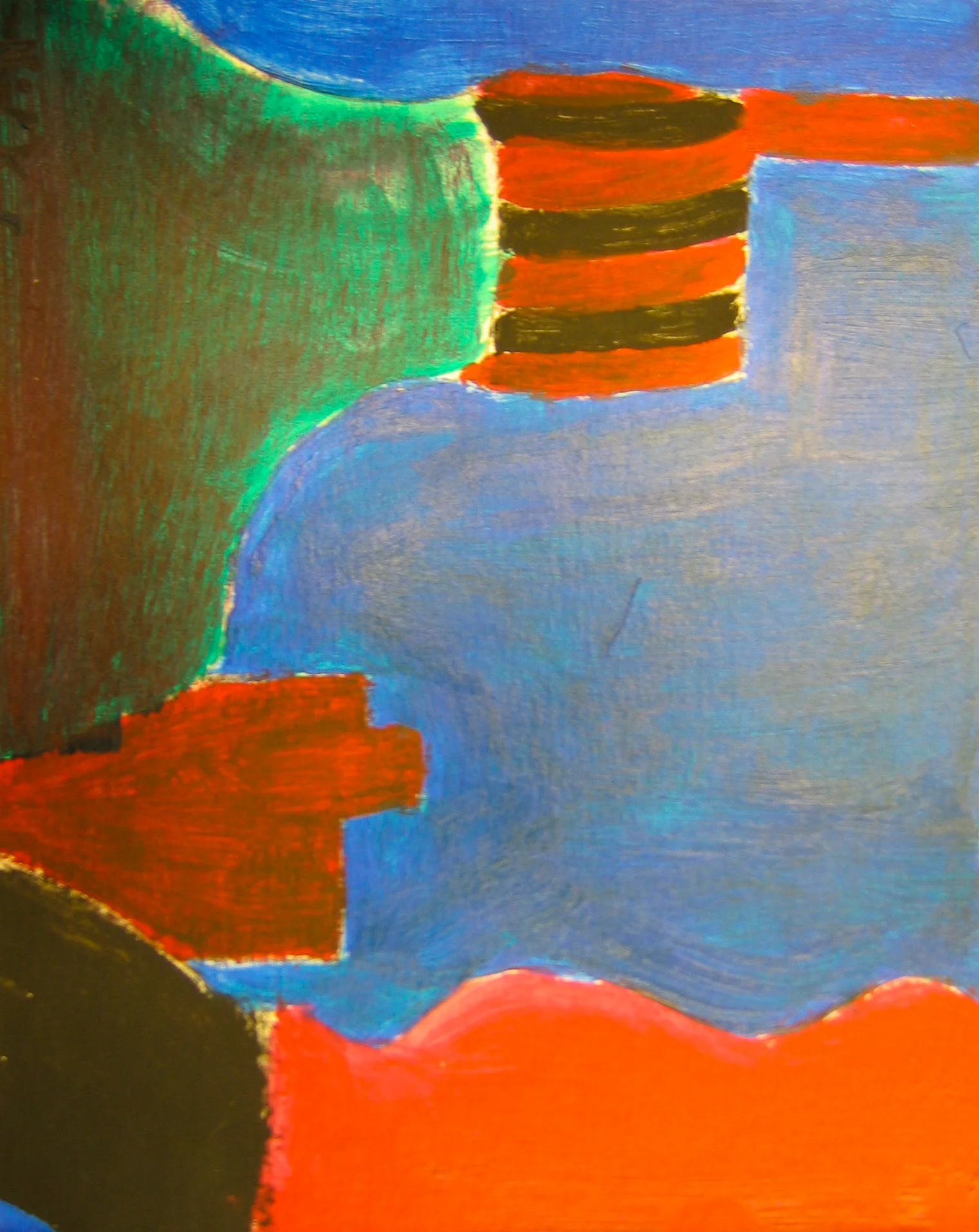 Middle School Abstract Painting