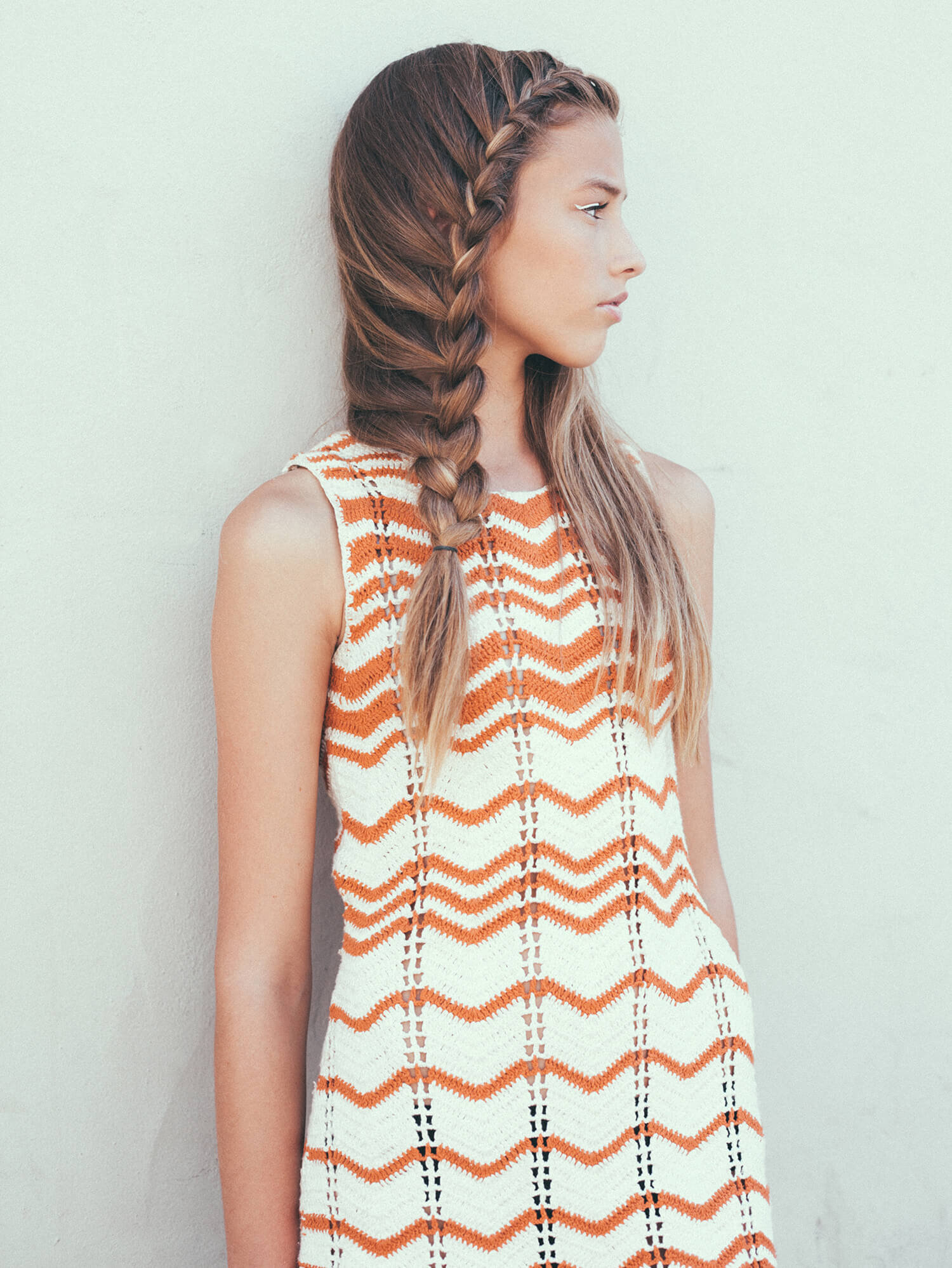 Braided Hairstyle Editorial