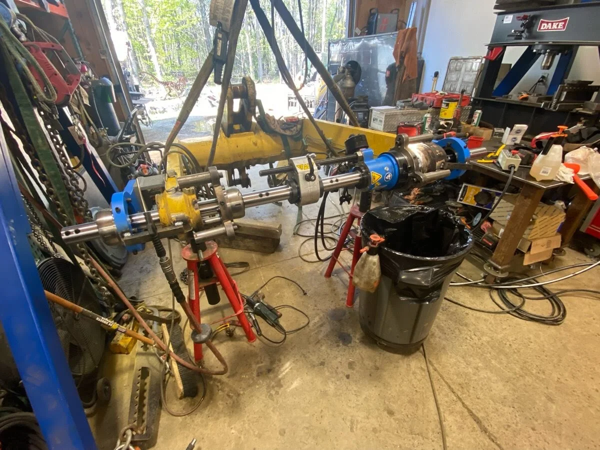 Some progress yesterday. #weldingrepairservices #lineboring #welder #machining #shopwork