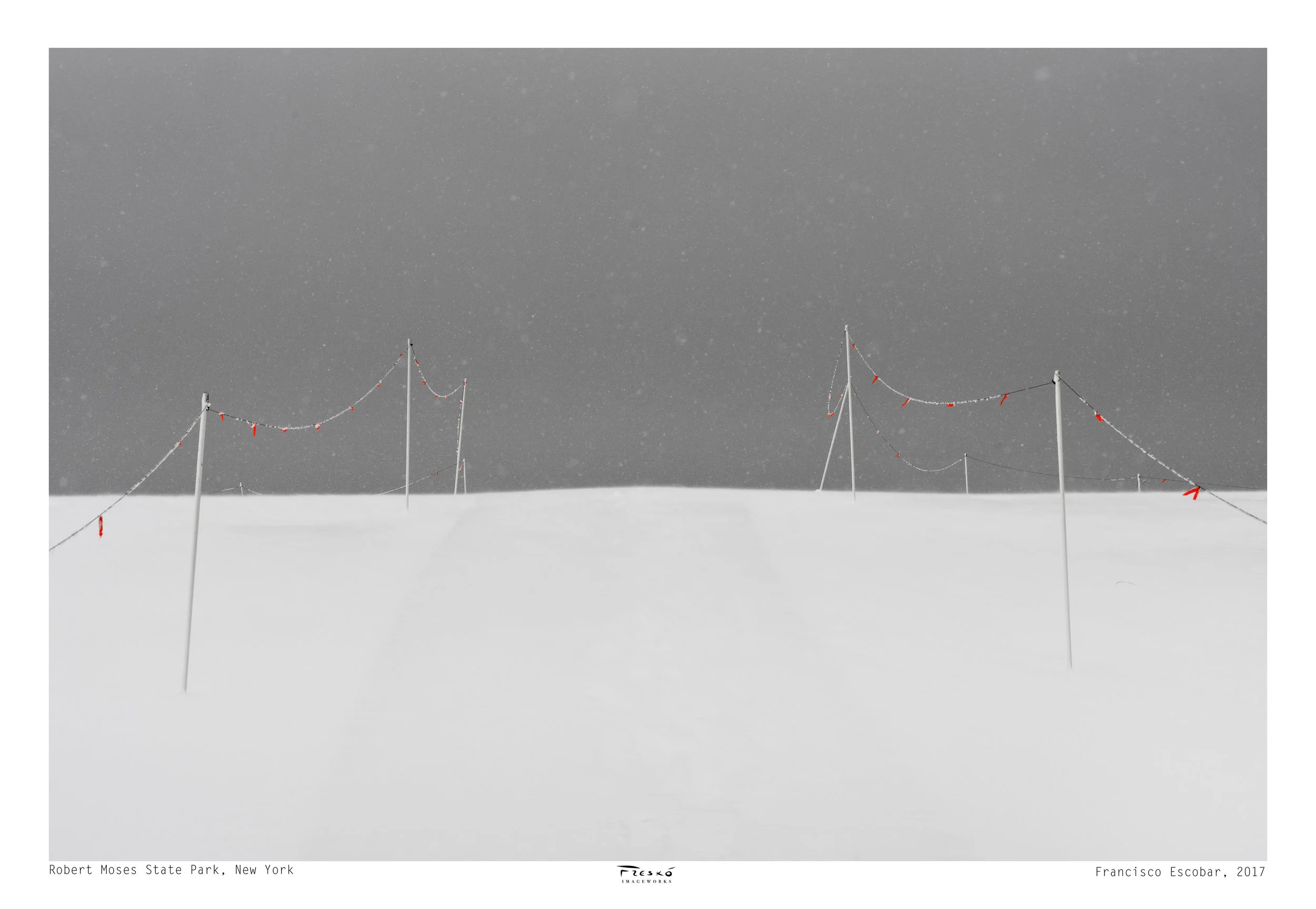 SAND DUNES IN WINTER