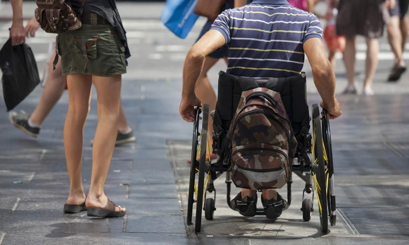 Wheelchair users in journalism?
