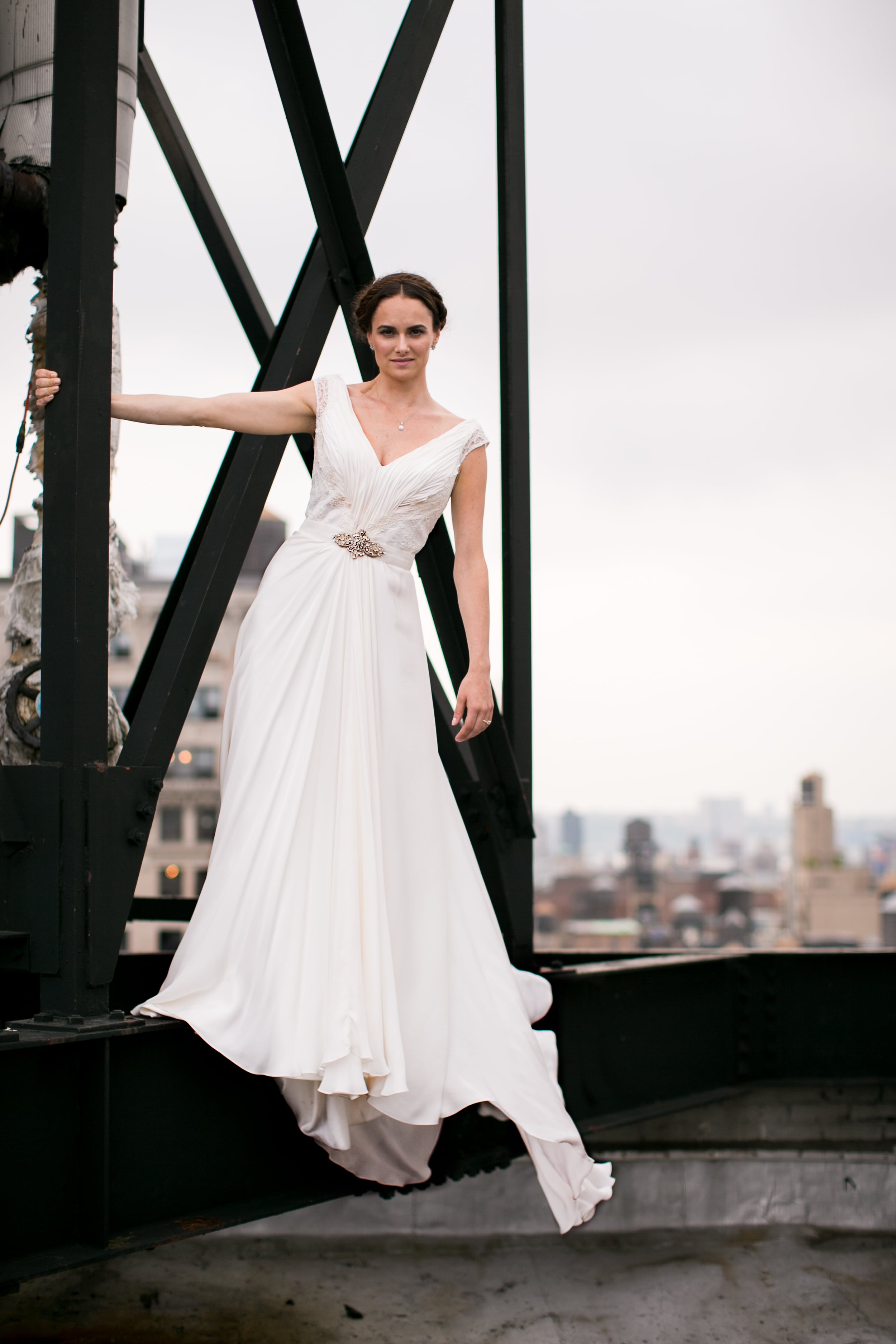 bride wedding dress nyc view photography 0041