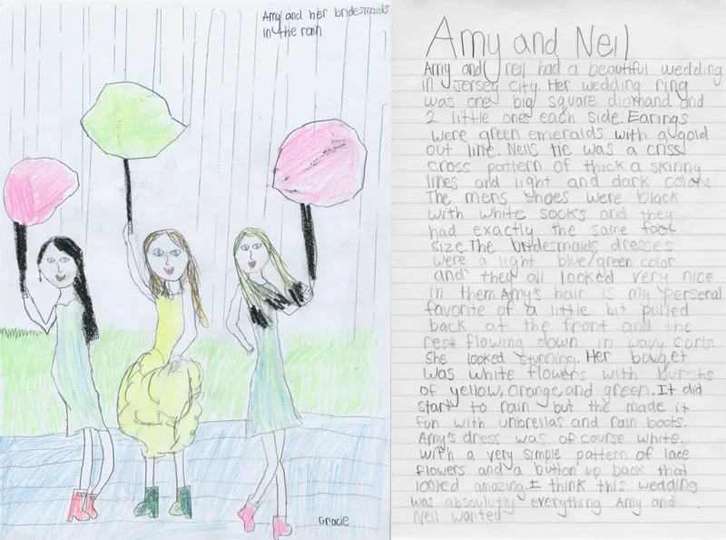 Amy & Neil by Gracie