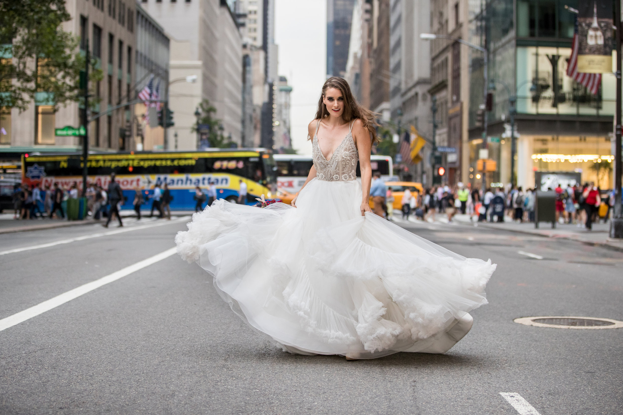 new york city wedding dress bride photography 0024