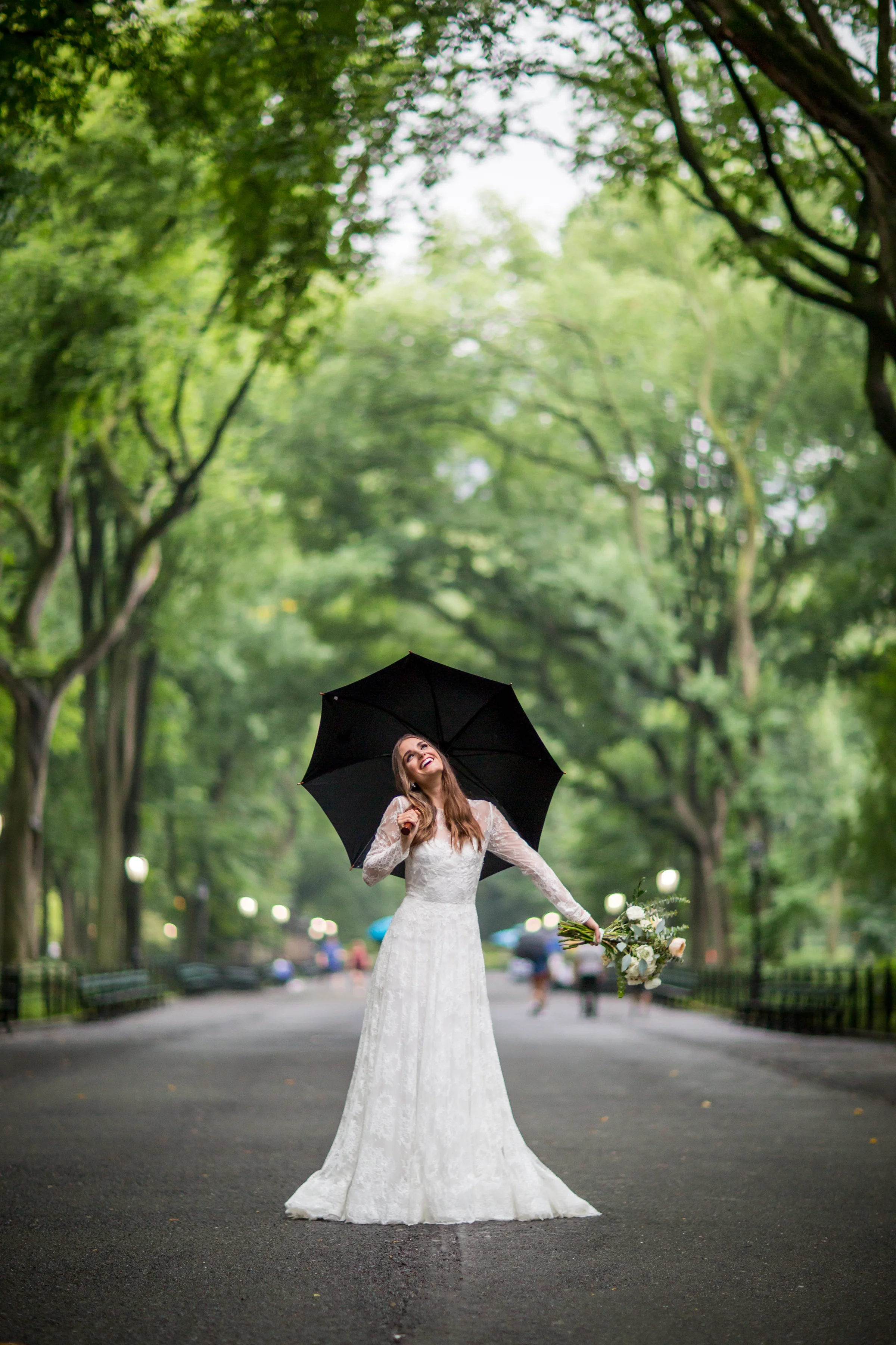 wedding dress bride park photography 0047